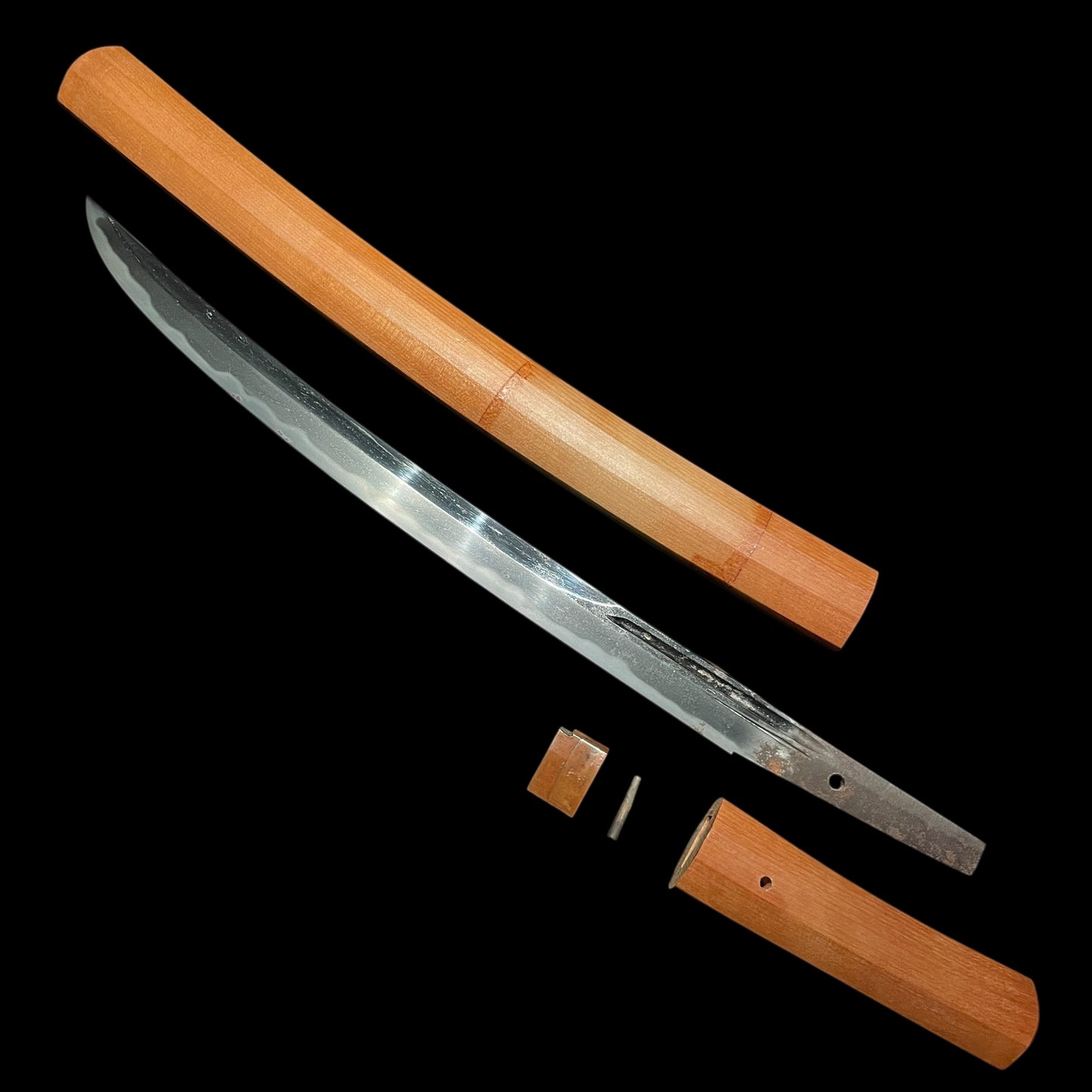 NAGINATA-NAOSHI 薙刀直し Wakizashi, Muromachi period mumei