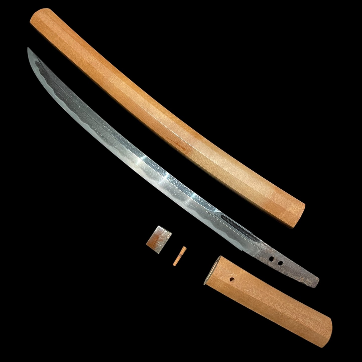 NAGINATA-NAOSHI 薙刀直し Wakizashi, Muromachi period mumei