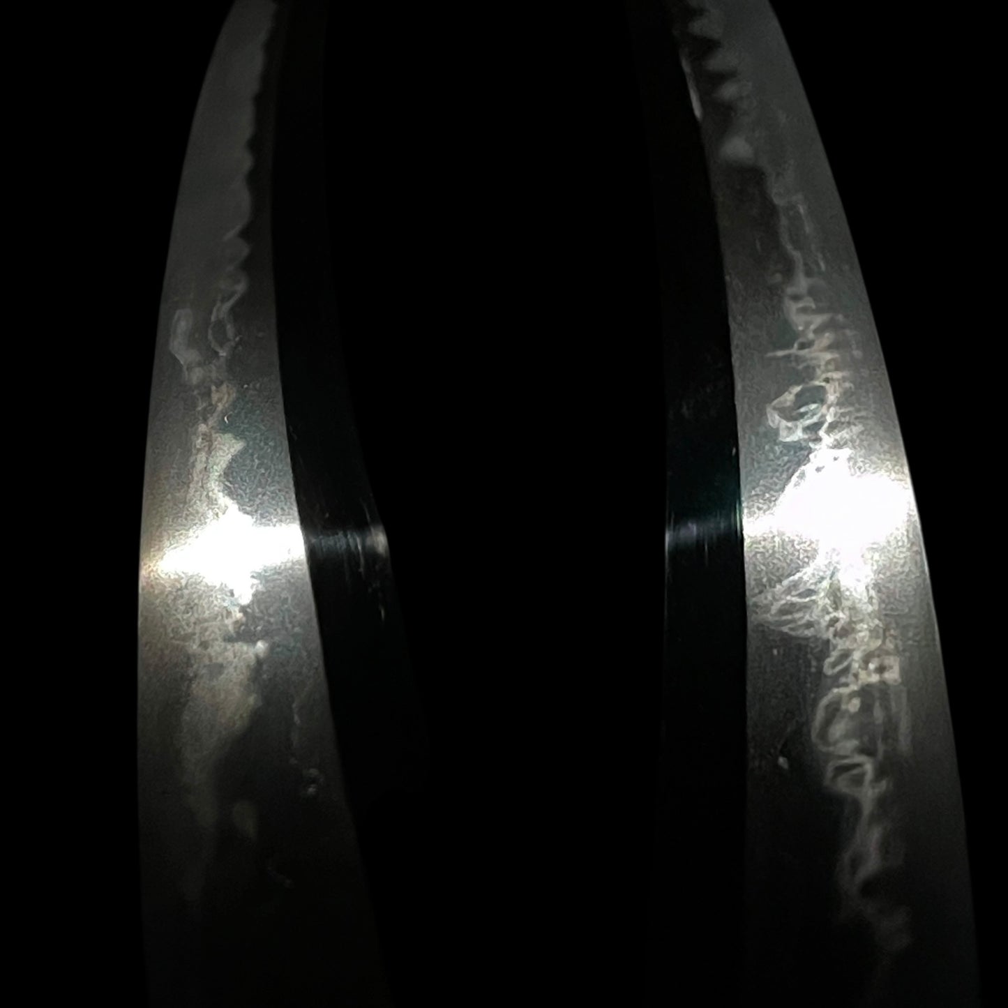 Omori Eishu 大森英秀 signed FUCHI, Amazing Hamon KATANA, Edo period mumei