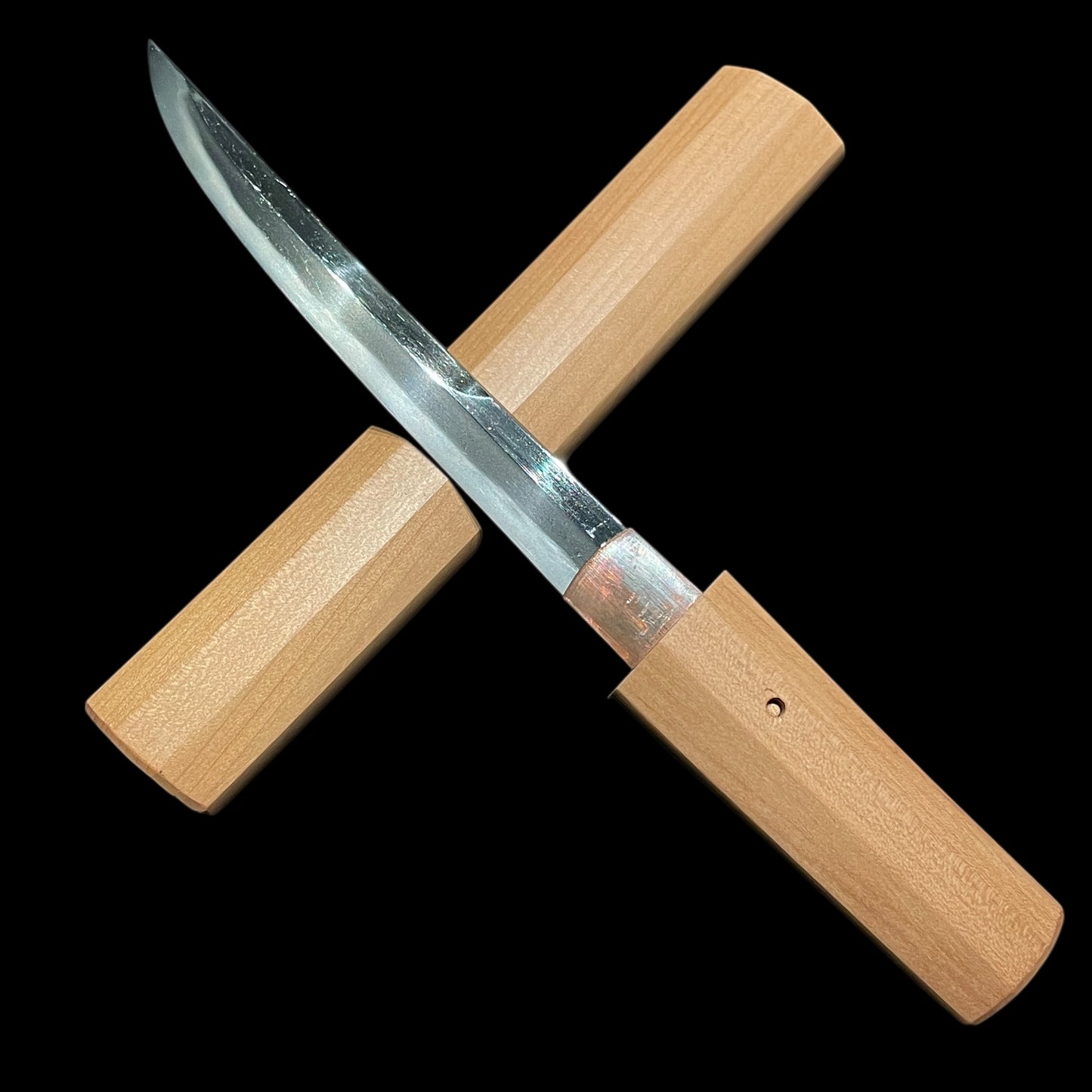 Norihira 則平 signed, Unokubi 鵜首 KAIKEN 懐剣, Pocket TANTO,Edo period