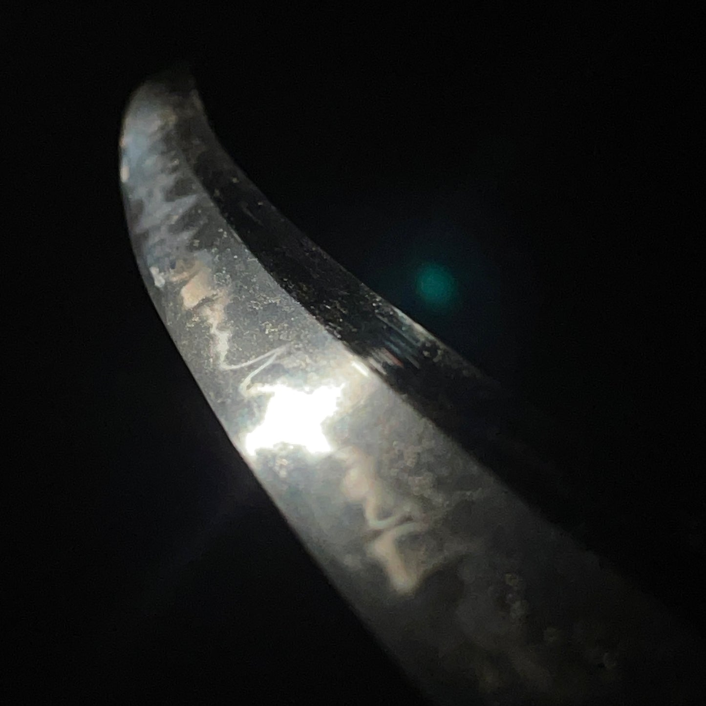 Sumiyoshi Fuchikashira 住吉縁頭 KATANA, Edo period mumei