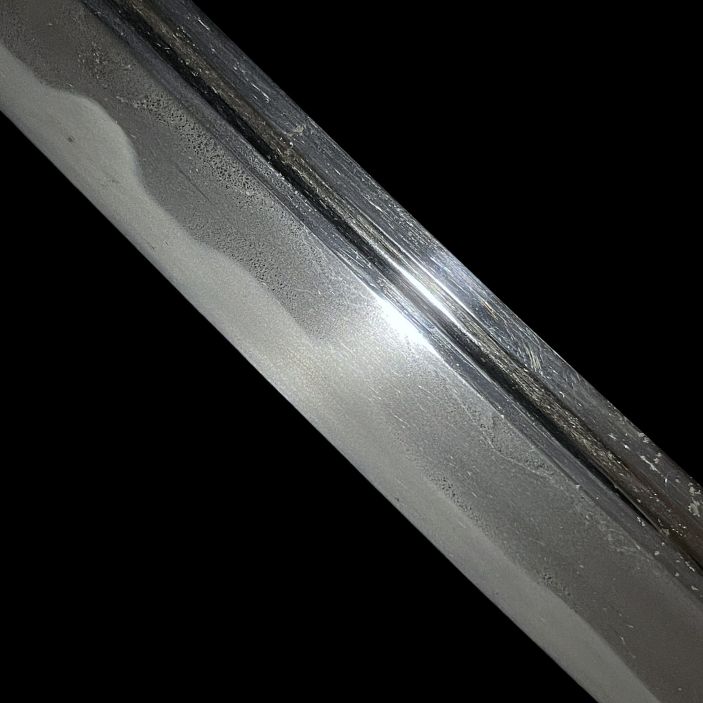 Shobuzukuri Wakizashi 菖蒲造脇差 in Shirasaya, Muromachi period mumei