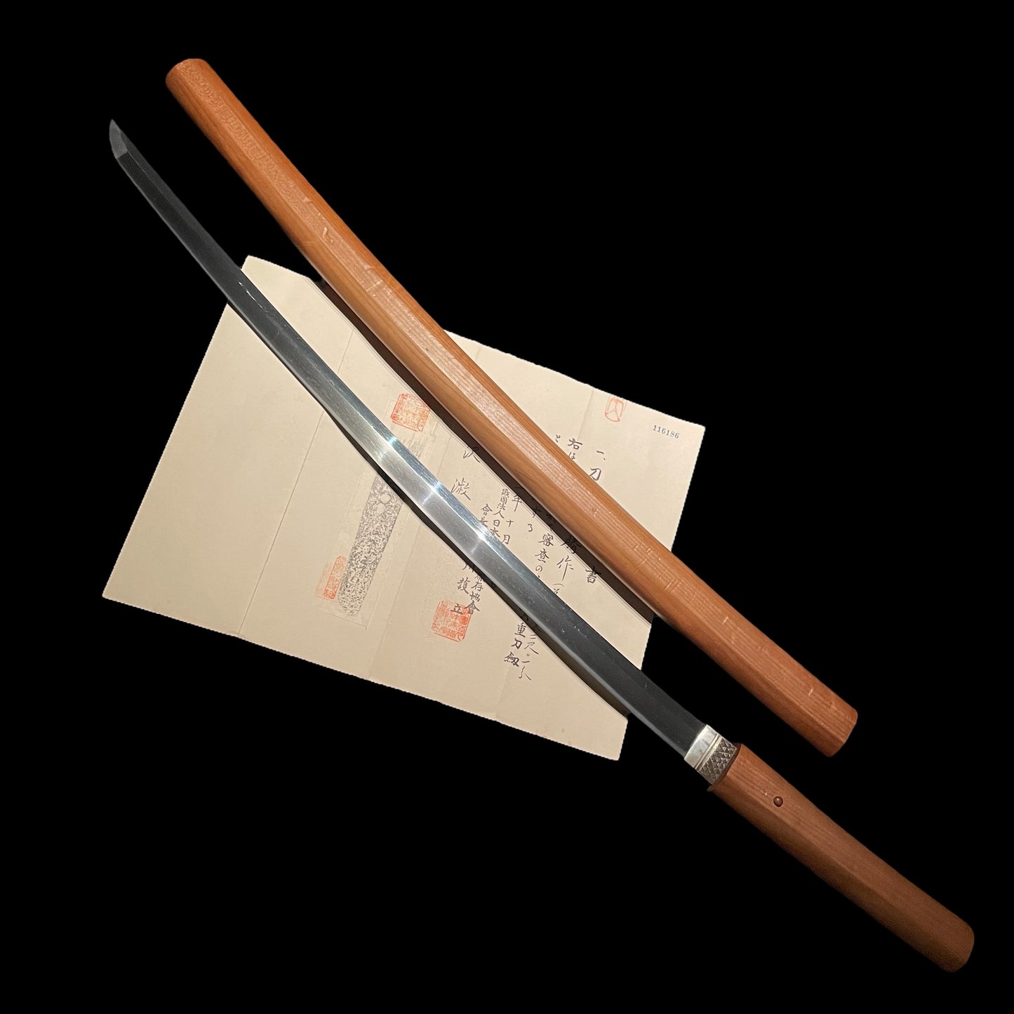 Hisakatsu 久勝 signed KOTO KATANA, Mid Muromachi period, with NBTHK Certificate