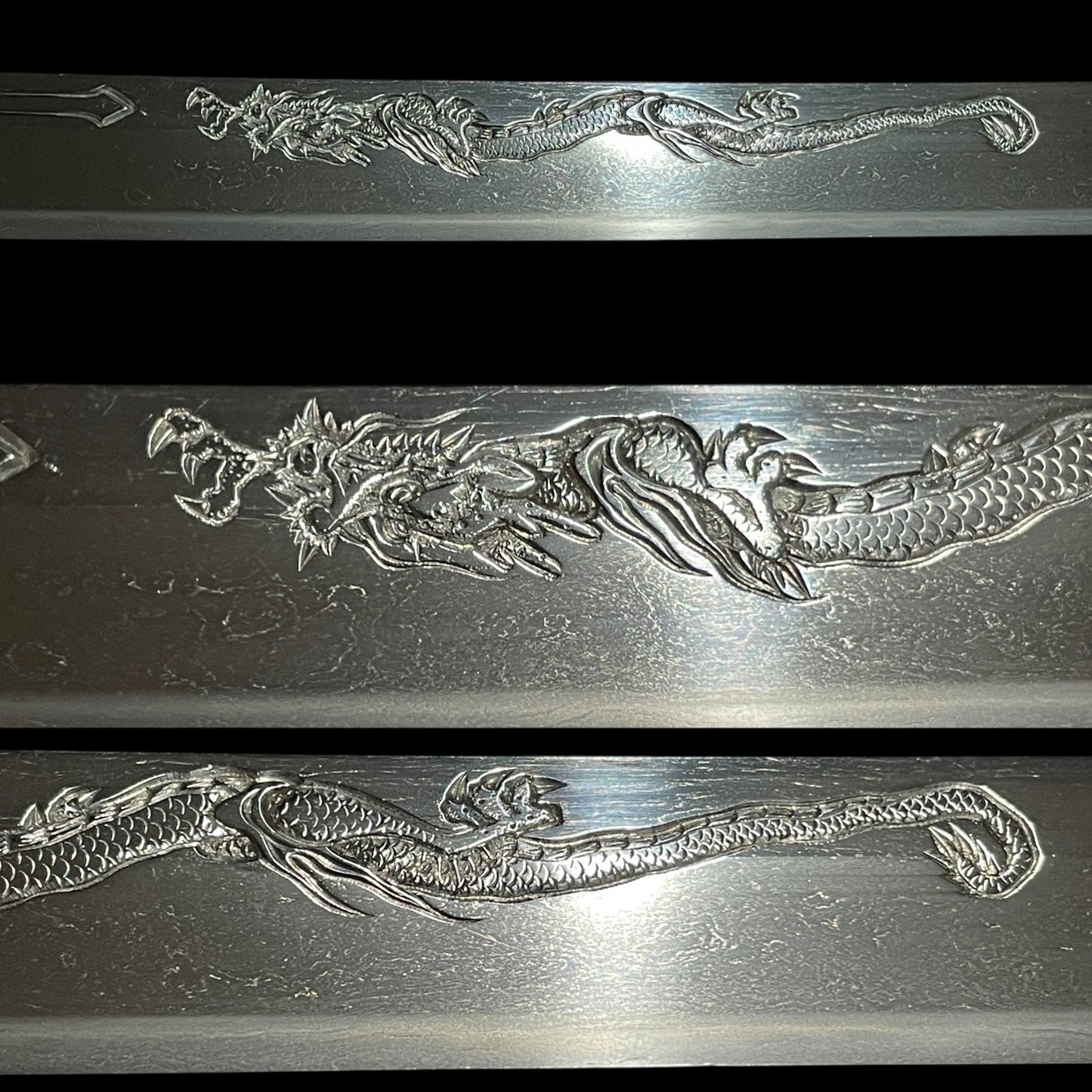 HORIMONO 刀身彫刻 KATANA, Musashidaijo Tadahiro February 1628 signed, Sayagaki 鞘書