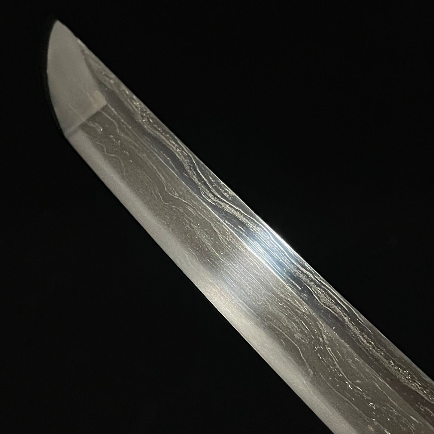 Oomasamehada 大柾目肌 Wakizashi with Kozuka, Edo period mumei