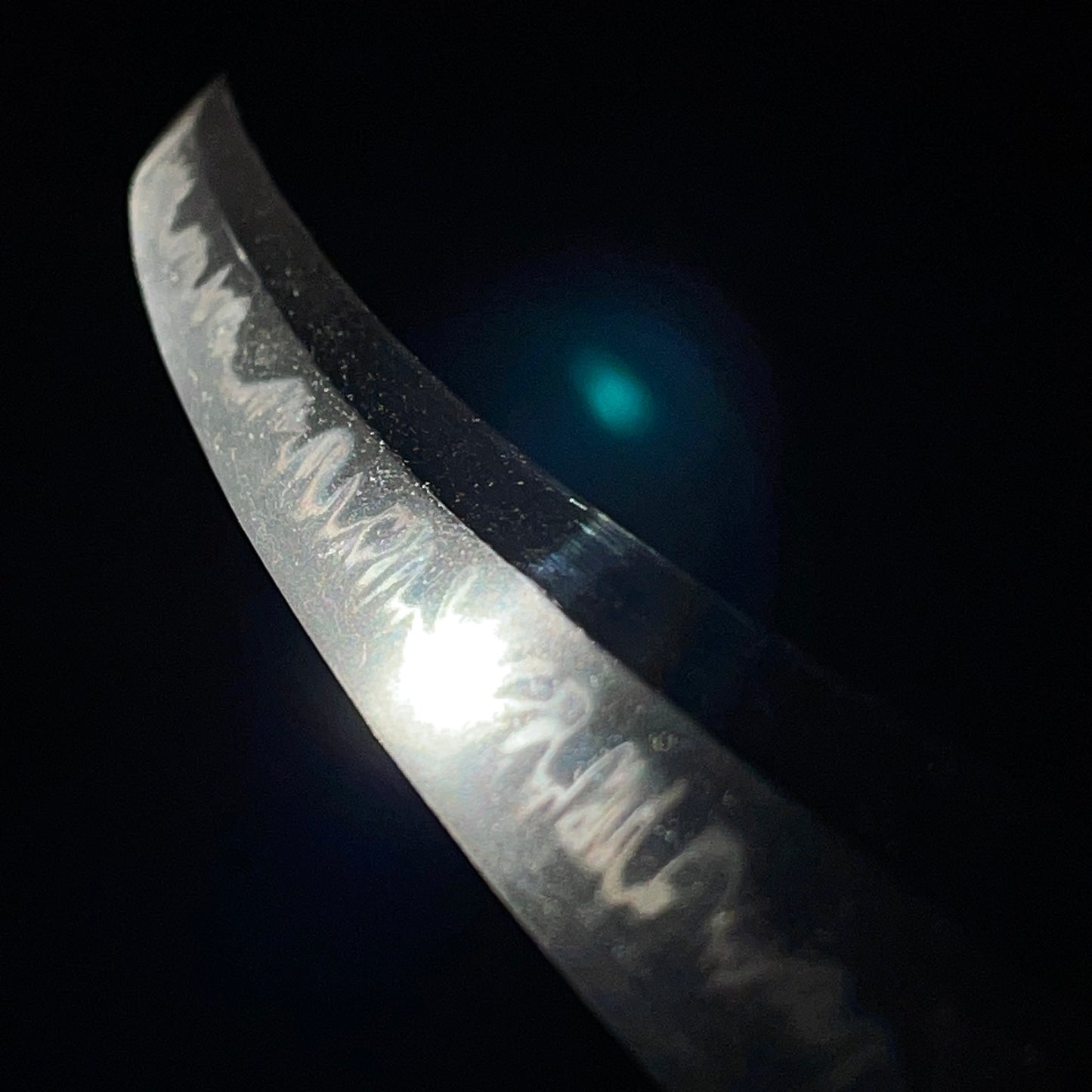 Amazing Hamon Long WAKIZASHI, Raden Koshirae 螺鈿拵, Katsumitsu 勝光 signed