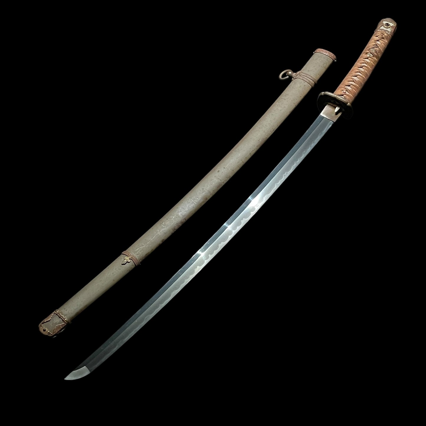 Type98 GUNTO 九八式軍刀, Komori Katsuyuki 小森勝幸 signed and Seki Stamp