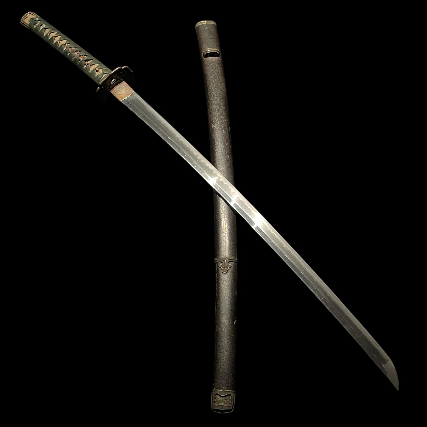 Handachi Koshirae 半太刀拵 Heavy KATANA, Bishuosafune Sukesada 備州長船祐定 signed