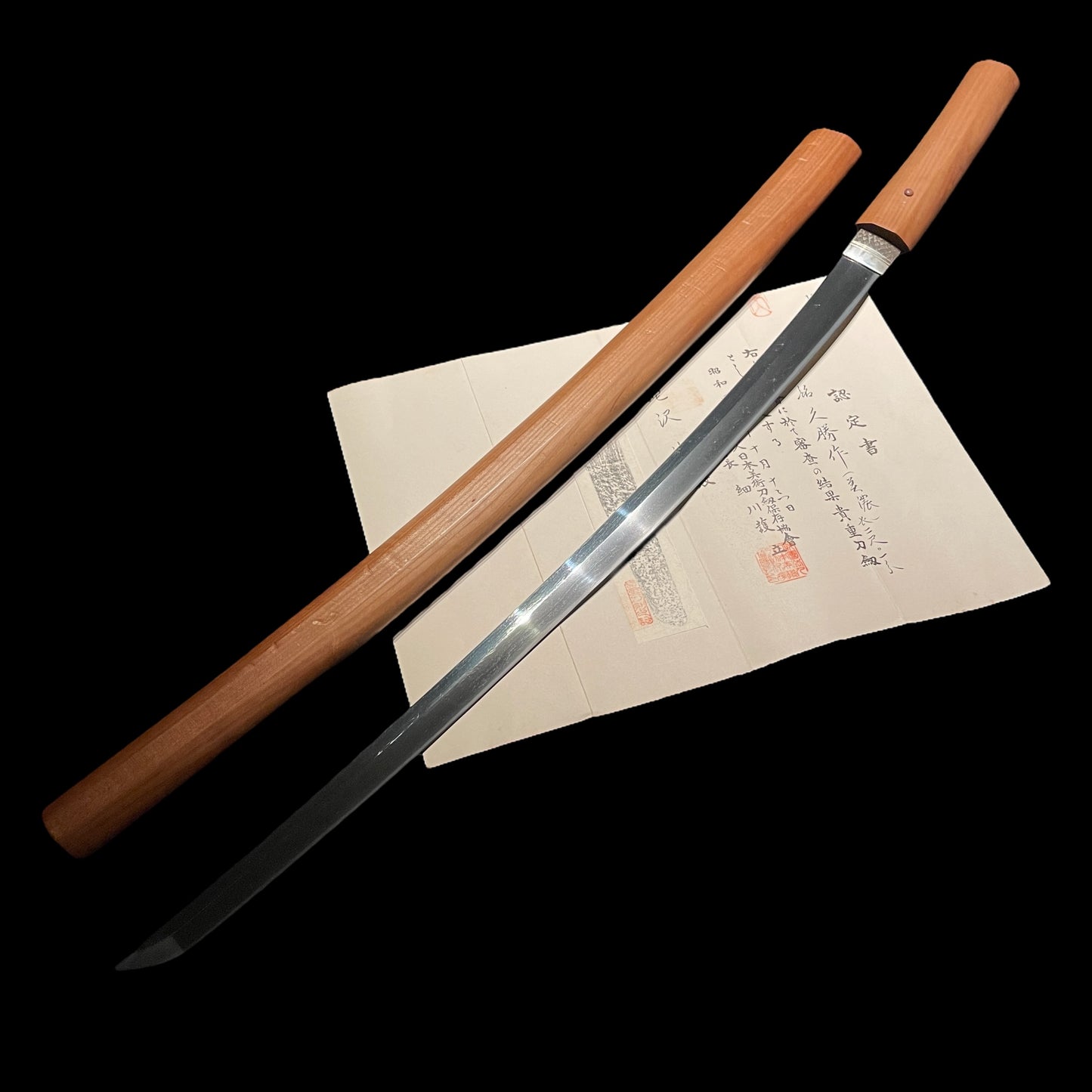 Hisakatsu 久勝 signed KOTO KATANA, Mid Muromachi period, with NBTHK Certificate
