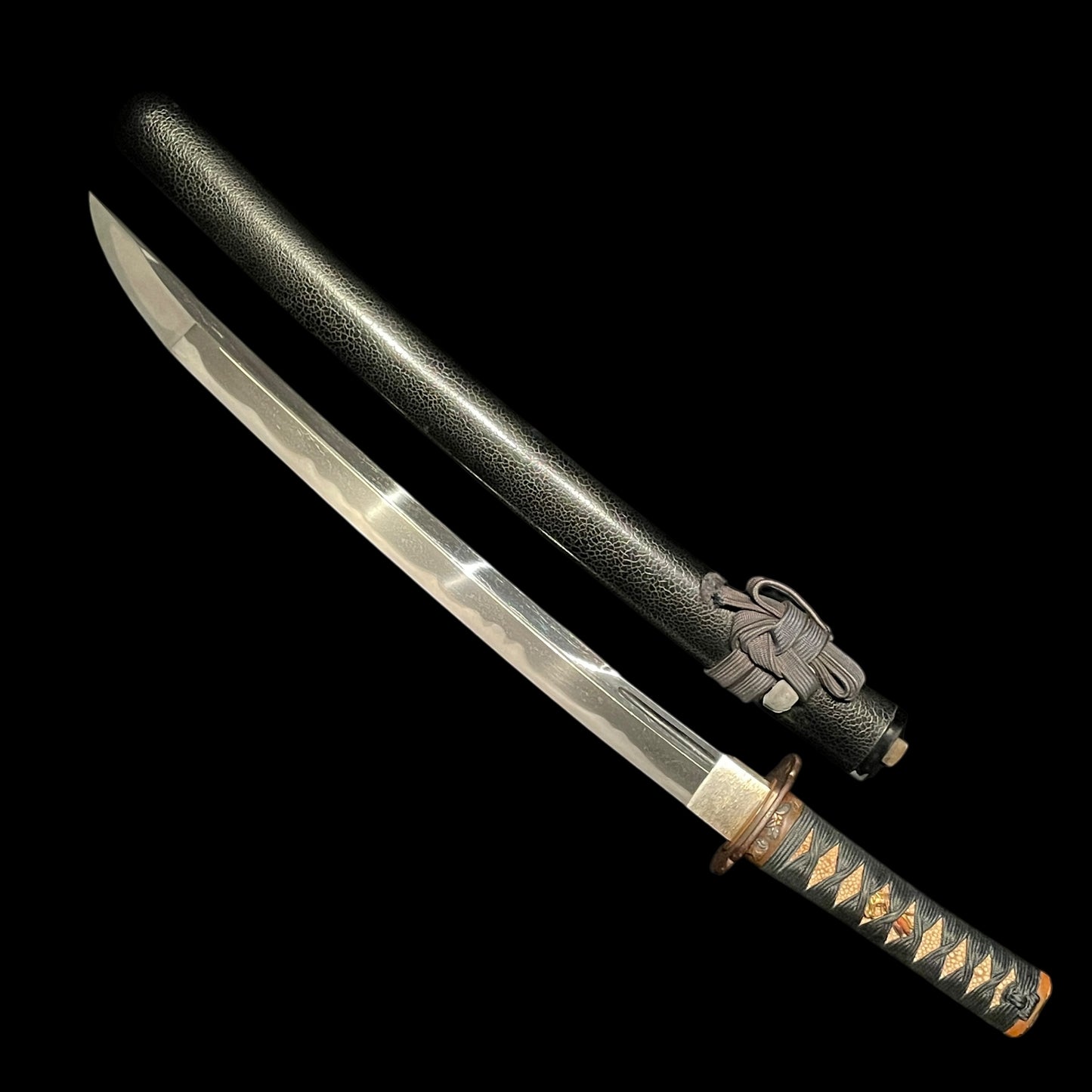 Ookissaki Nagamakinaoshi-Zukuri 長巻直造 Wakizashi, Ecchunokami Takahira signed