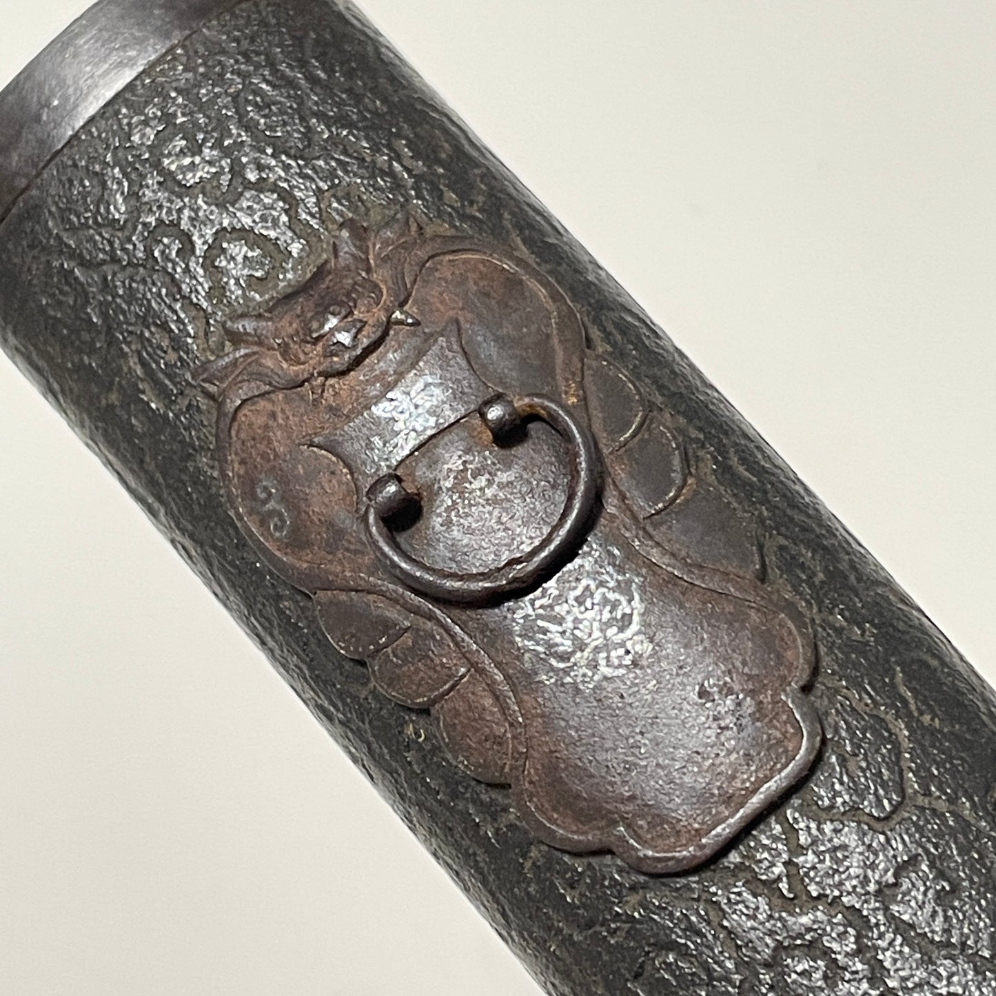 Frog and Snake Fittings TANTO, Hotei Kozuka, Insect Tsuba, Edo period mumei