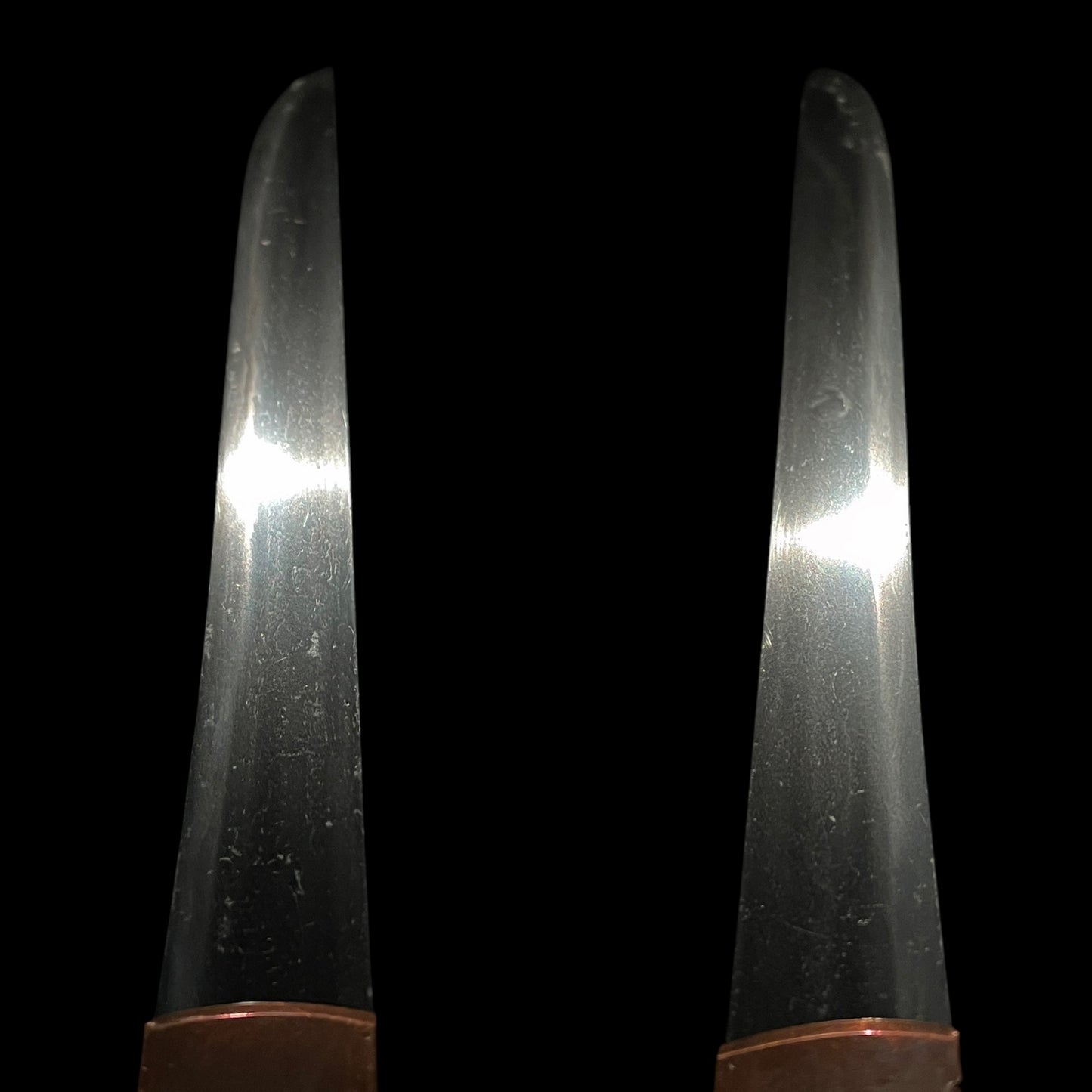 Aikuchi Koshirae TANTO 合口拵短刀, Copper Fittings 素銅一作, Edo period mumei