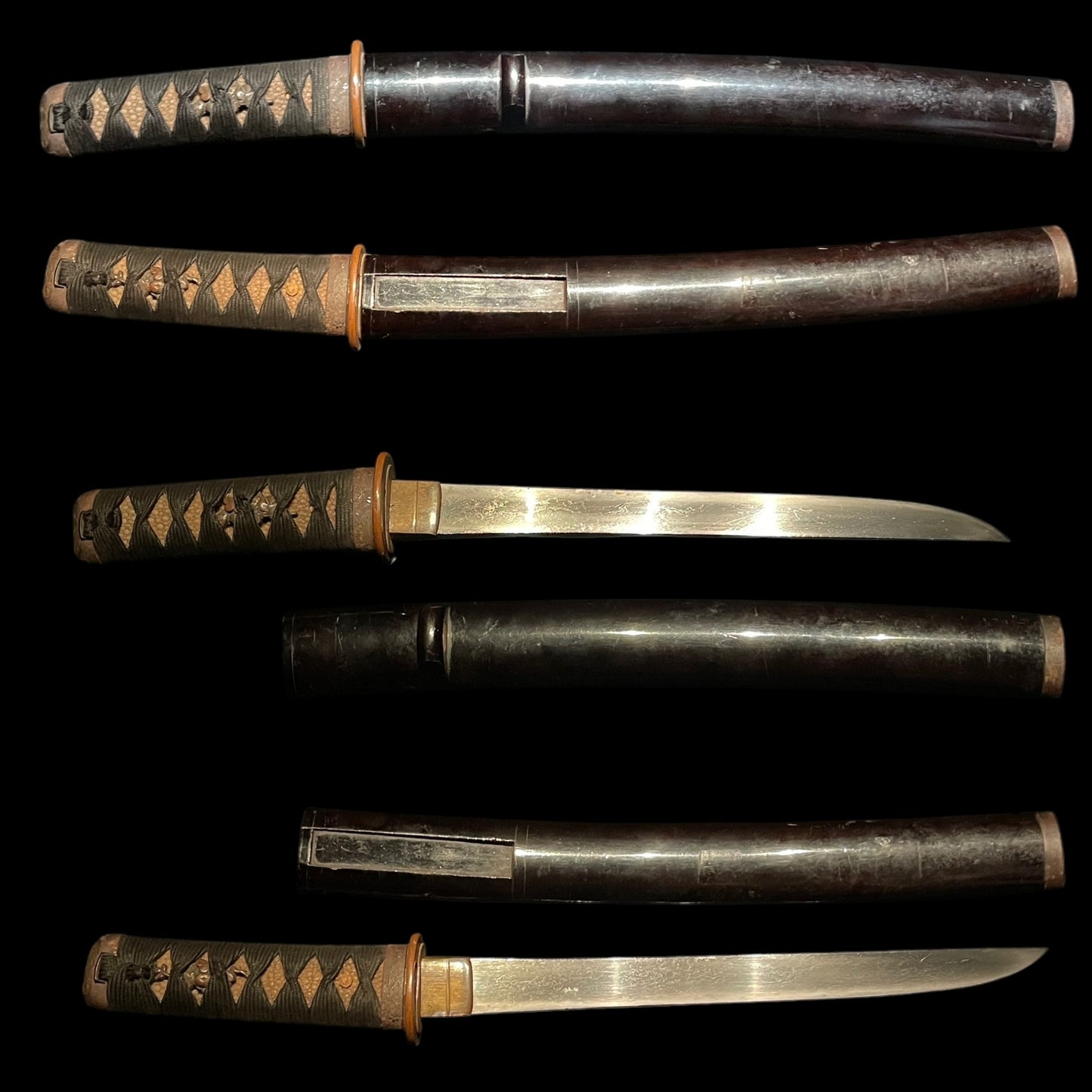 Yoroidoshi 鎧通 in Koshirae, Thick blade, Muromachi period mumei