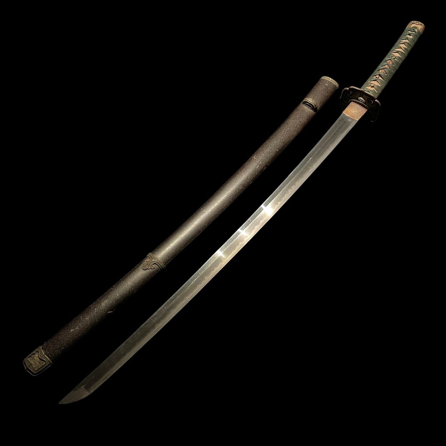 Handachi Koshirae 半太刀拵 Heavy KATANA, Bishuosafune Sukesada 備州長船祐定 signed