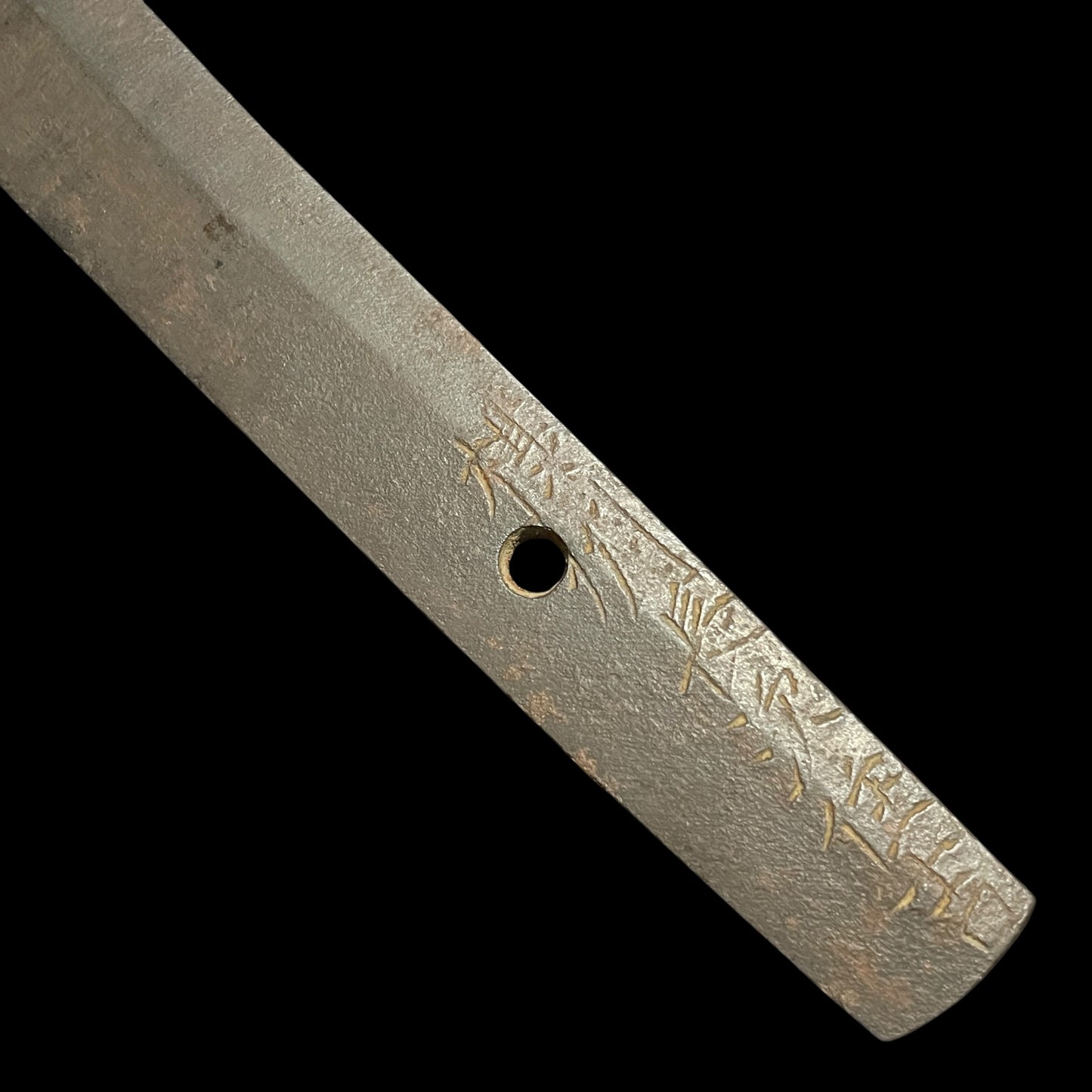 Sesshu Nagasawaju Yoshi 摂州長沢住吉光 signed KATANA, Kanbun-Shinto 寛文新刀, signed Tsuba