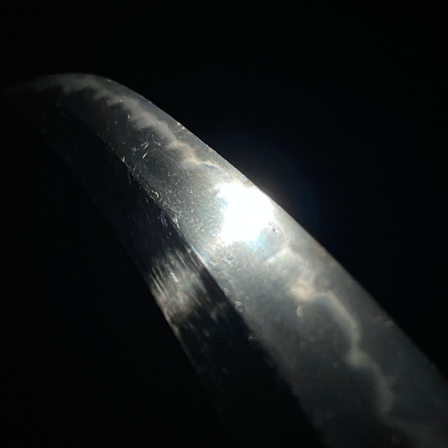 Shobuzukuri Wakizashi 菖蒲造脇差, Soden-Nakago 相伝茎, Muromachi period mumei