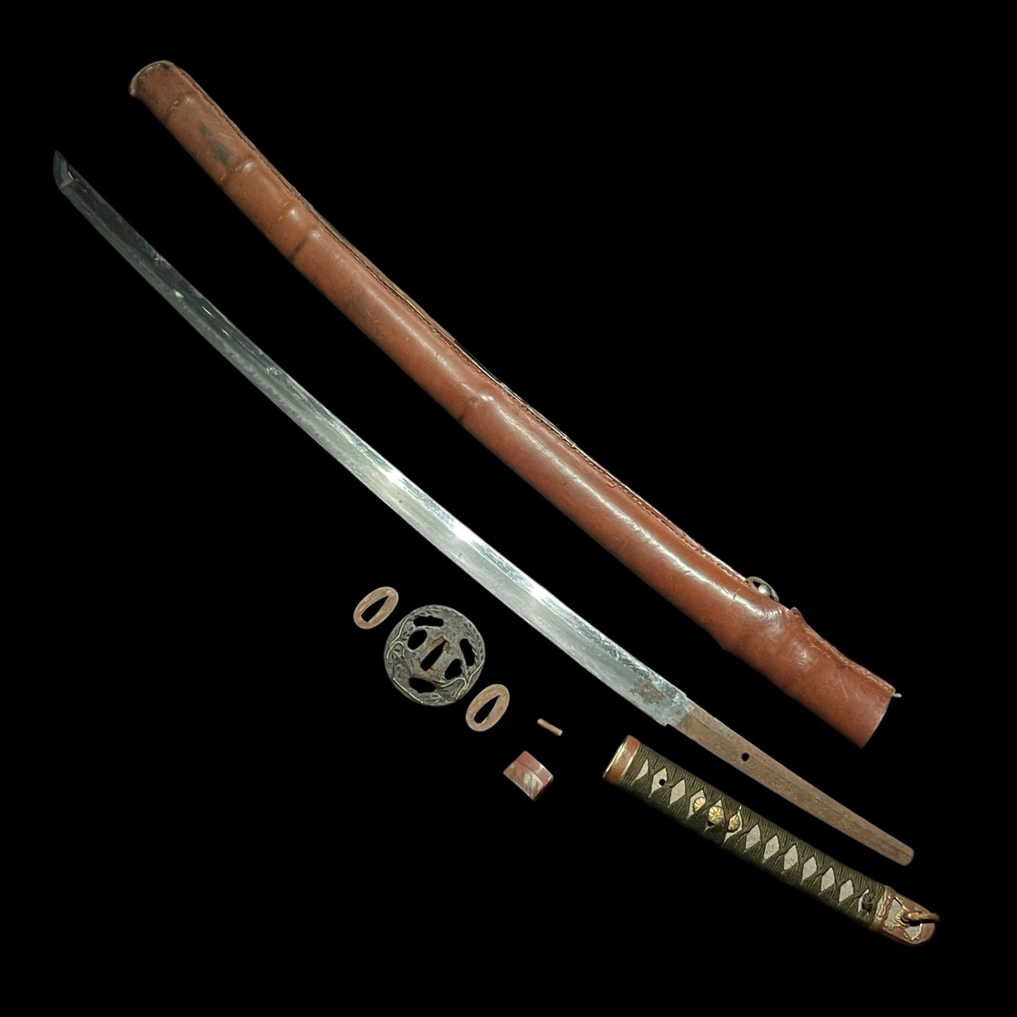Ryakushiki-GUNTO 略式軍刀 , WW2 Japanese Army Officer Sword