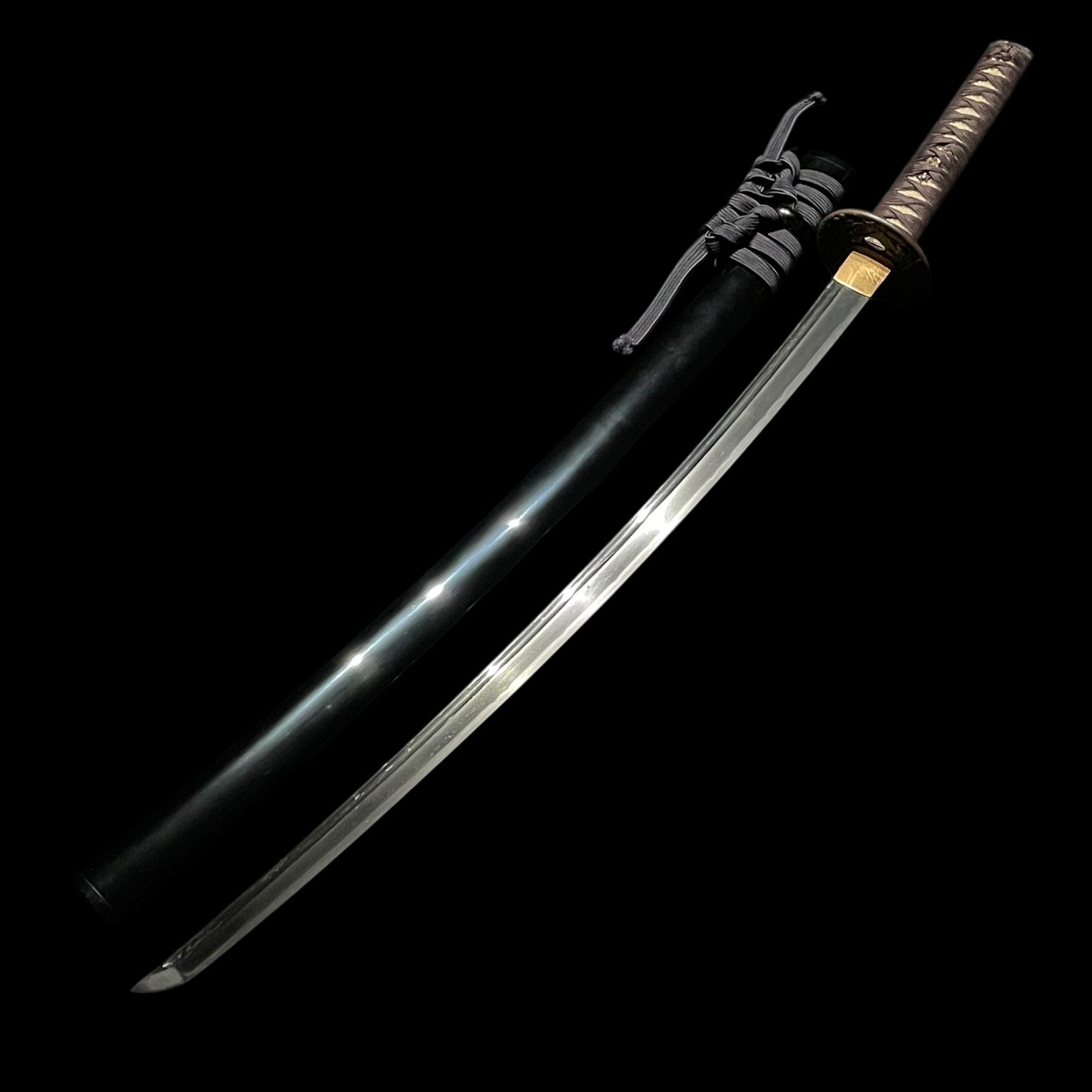 Bicchukokuju Ie 備中国住家 signed KATANA, Yanagawa Naomasa 柳川直政 signed Fuchi