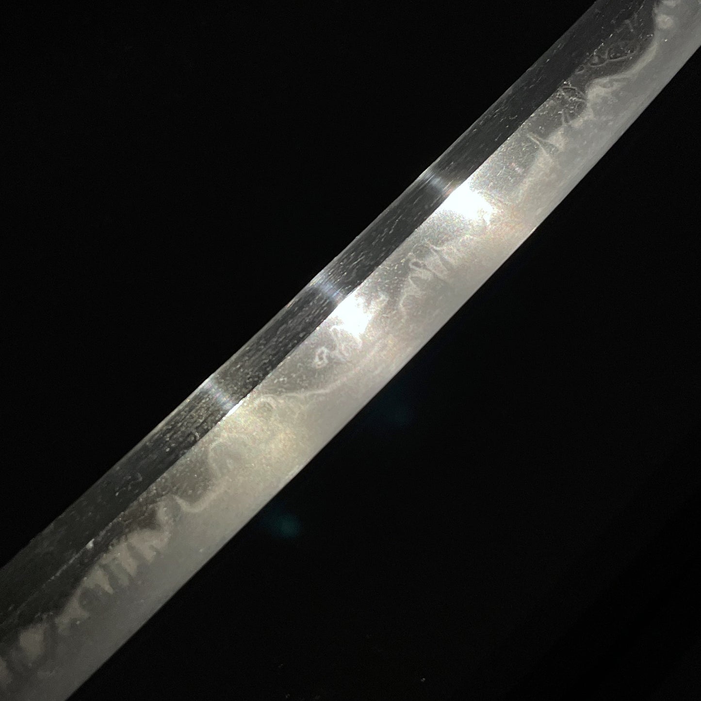 Amazing Hamon Long WAKIZASHI, Raden Koshirae 螺鈿拵, Katsumitsu 勝光 signed