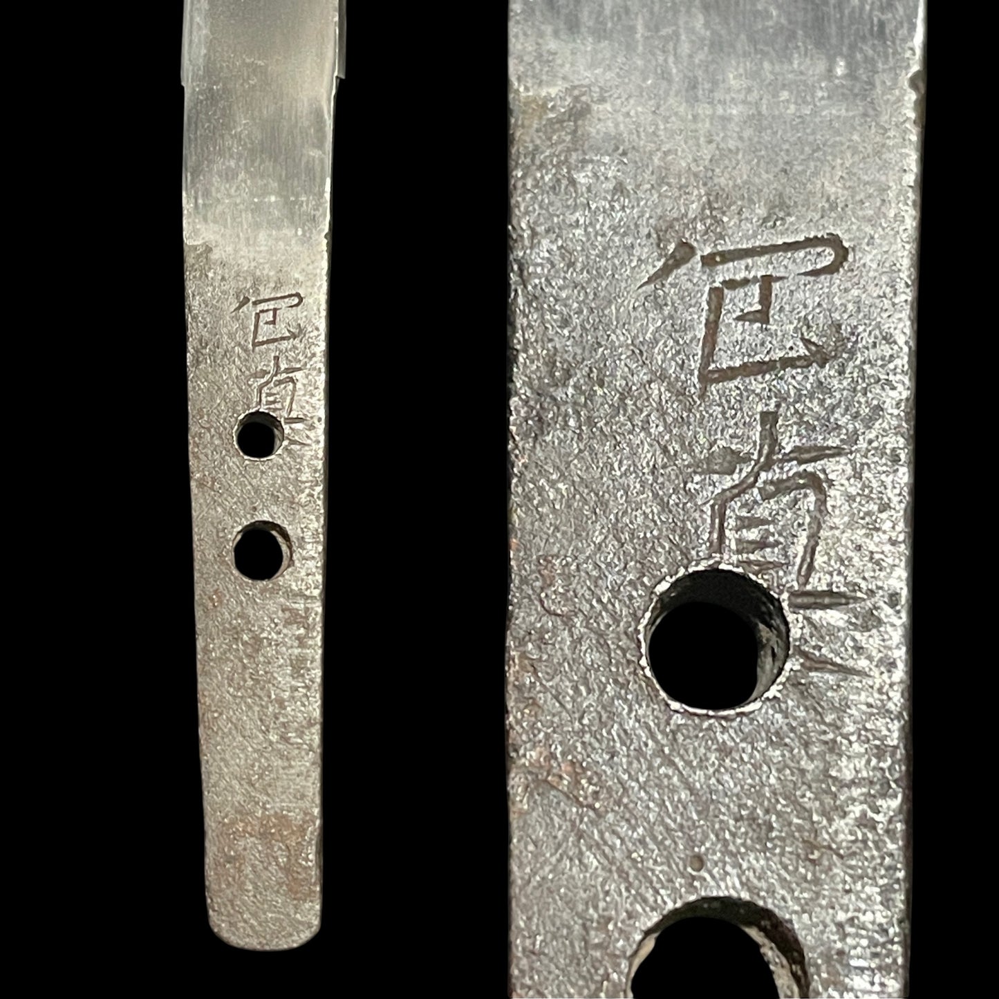 Red TANTO, 包真 Kanezane signed, Guribori 倶利彫 Fuchikashira, Muromachi period