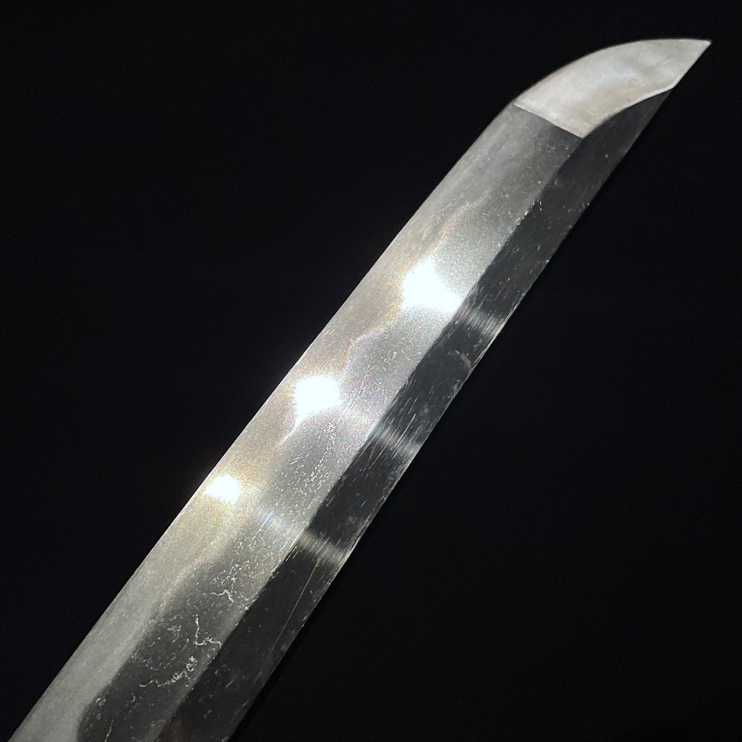 Wide Blade Wakizashi in Shirasaya, Edo period mumei