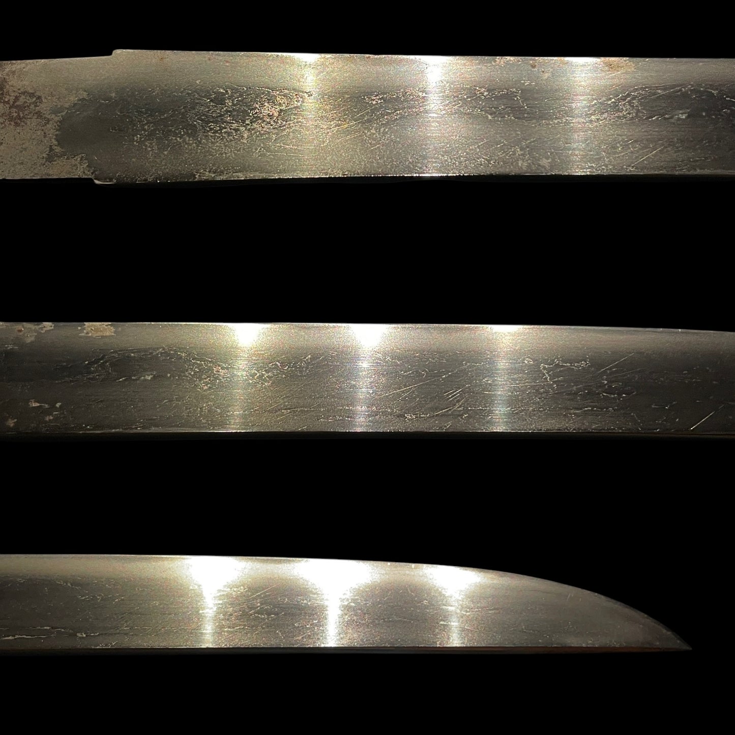 Yoroidoshi 鎧通 in Koshirae, Thick blade, Muromachi period mumei