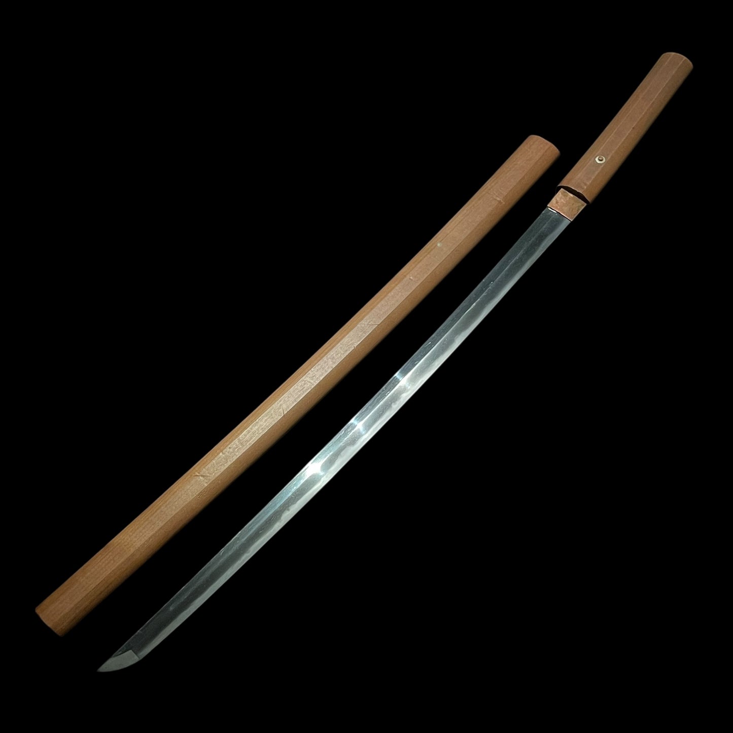 Yamashiroju Fujiwara Kunimitsu 山城住藤原國光 signed KATANA, Kanbun Shinto 寛文新刀