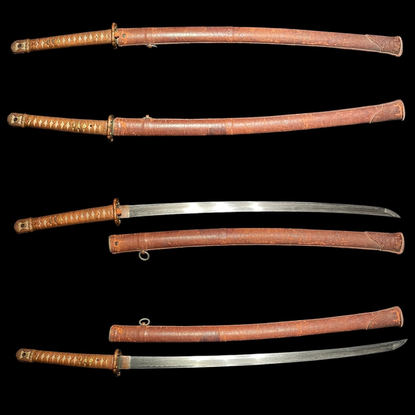 Ryakushiki-GUNTO 略式軍刀, Bishuju Mano Mitsuhiro 尾州住人真野光弘 signed, WW2 Original