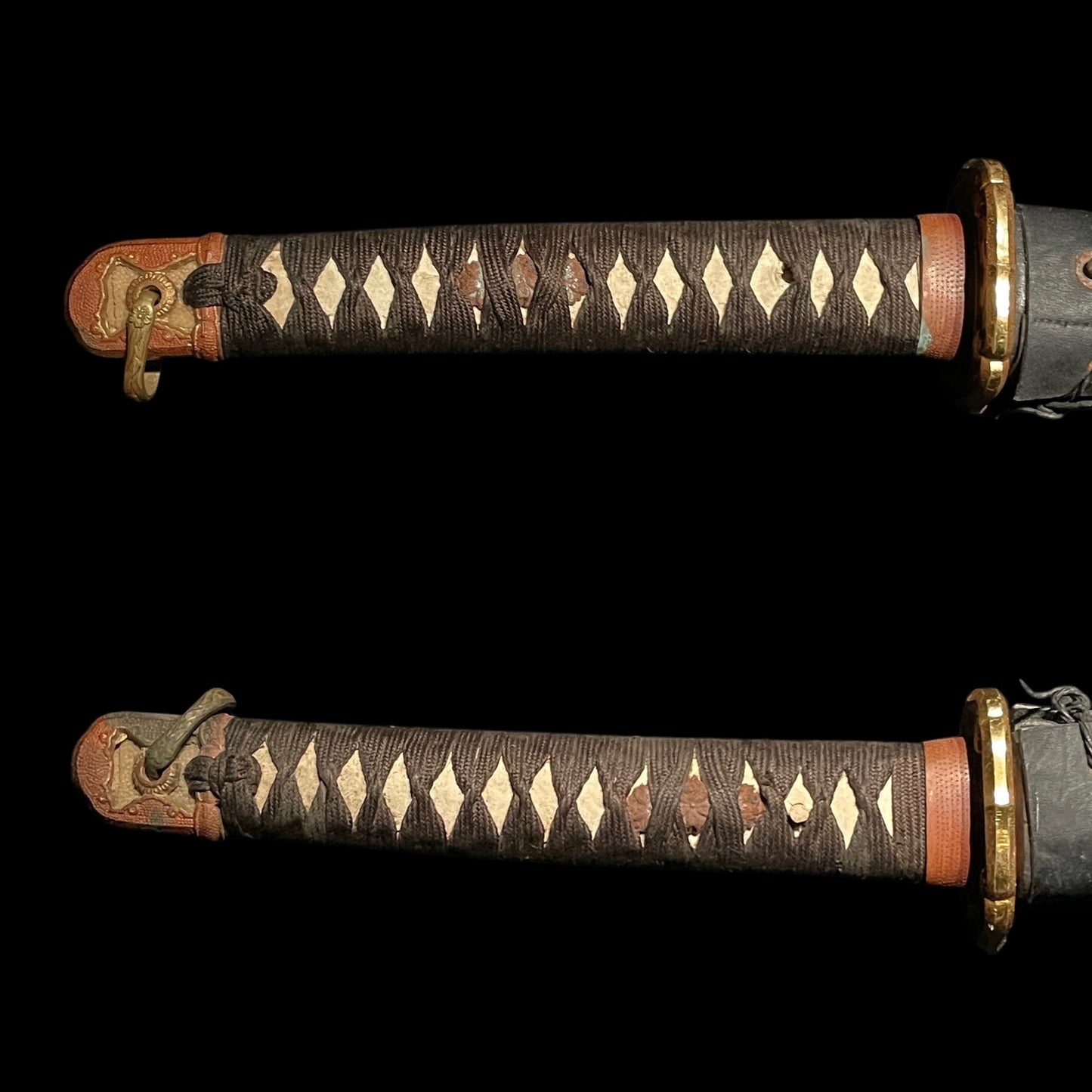 Ryakushiki Black GUNTO, 略式軍刀, Very Heavy blade, WW2 Japanese Army Officer Sword