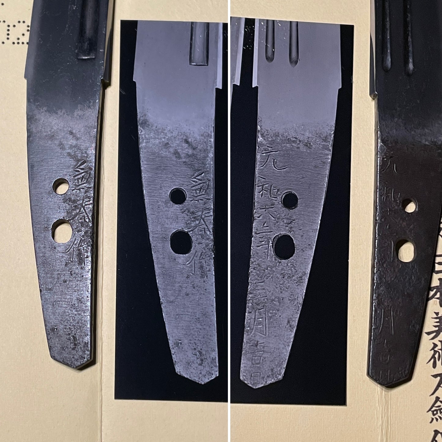 Hirazukuri Wakizashi, Kaneharu saku March 1620 兼春作 元和六年三月吉日 signed, Early Edo period