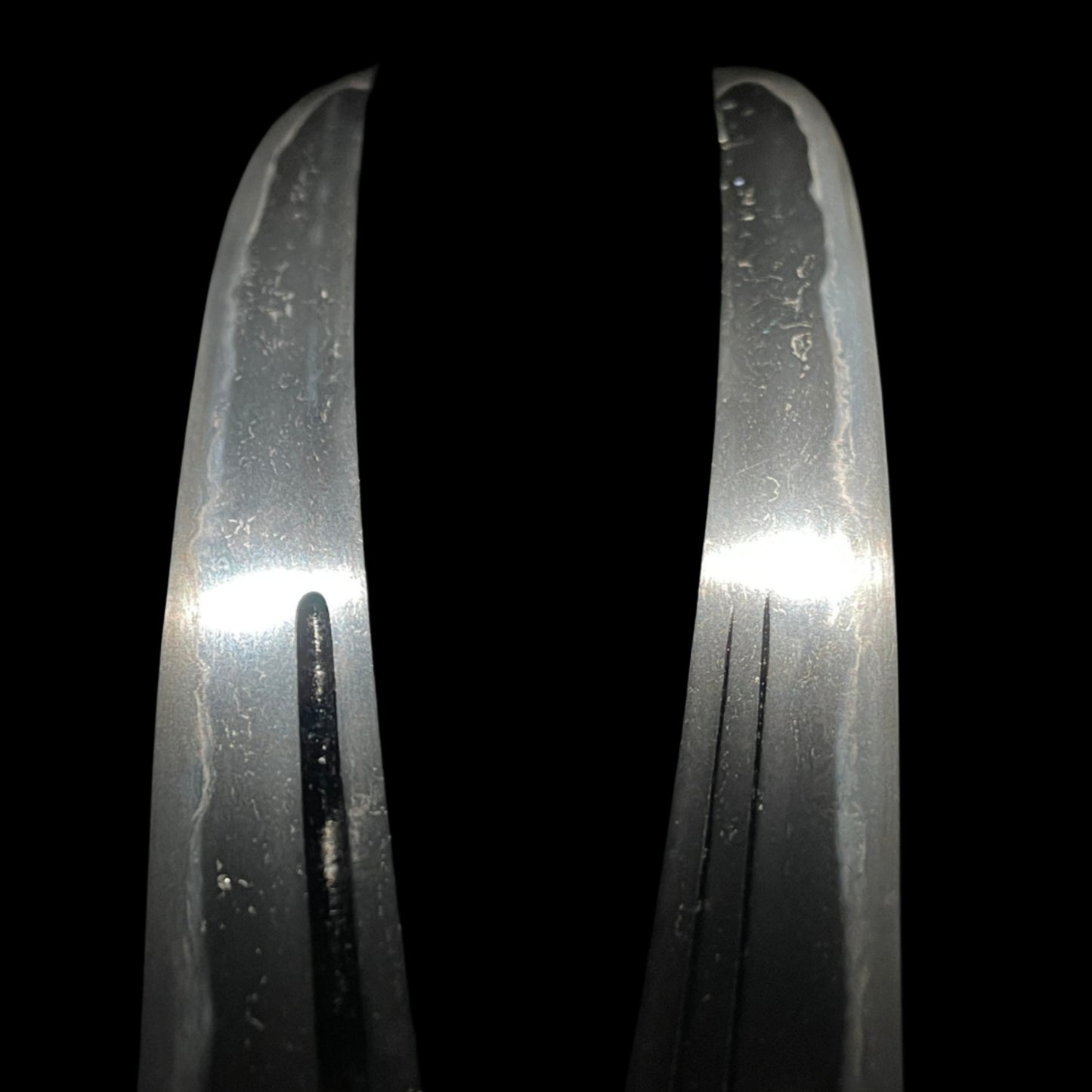 Hirazukuri Red Wakizashi 平造脇差, Dragon Lion Menuki 龍獅子目貫, Edo period mumei