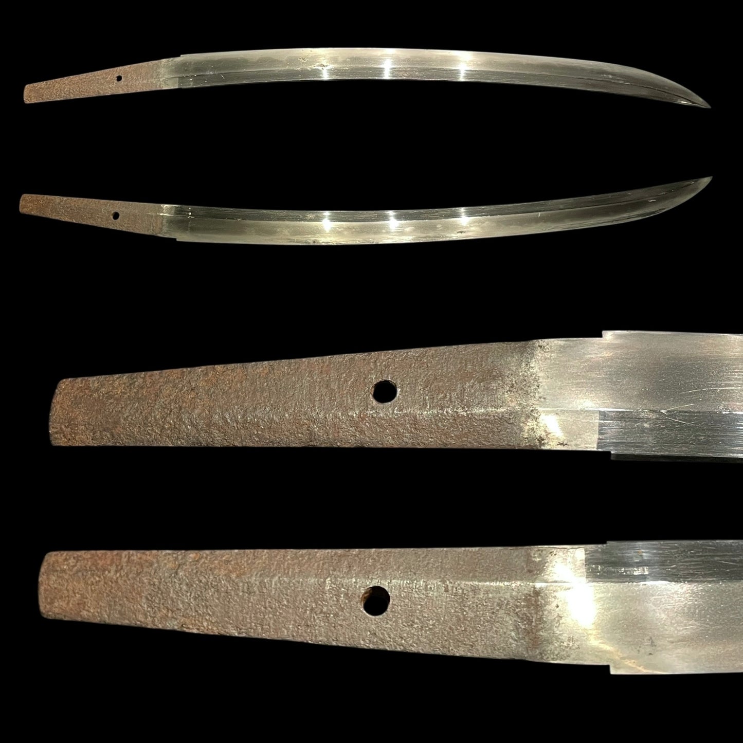 Shobuzukuri Wakizashi 菖蒲造脇差, Wide Blade, Muromachi period mumei