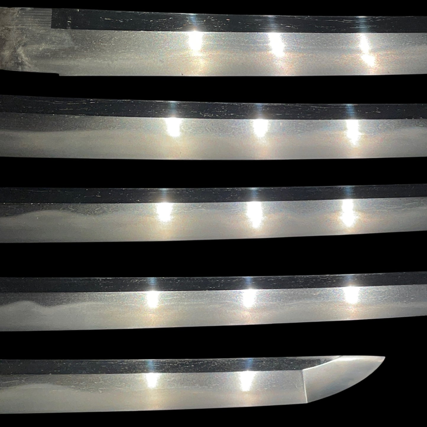 Toranba 濤乱刃 WAKIZASHI, Choshuhagiju Sakunoshin Tomohisa 長州萩住作之進友久 signed TSUBA