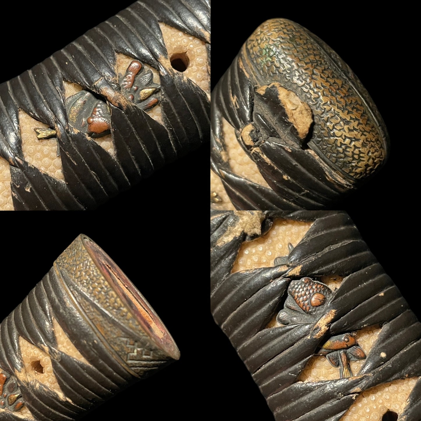 Red TANTO in Matsushiro Koshirae 松代拵, Edo period