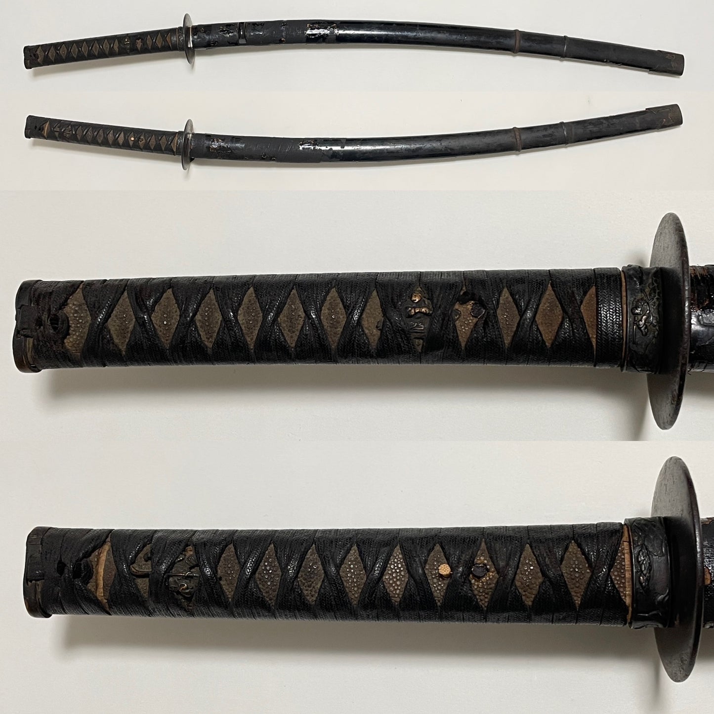 KATANA 打刀 with Shirasaya and Koshirae, Muromachi period mumei