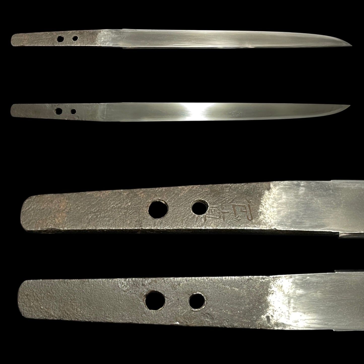 Red TANTO, 包真 Kanezane signed, Guribori 倶利彫 Fuchikashira, Muromachi period