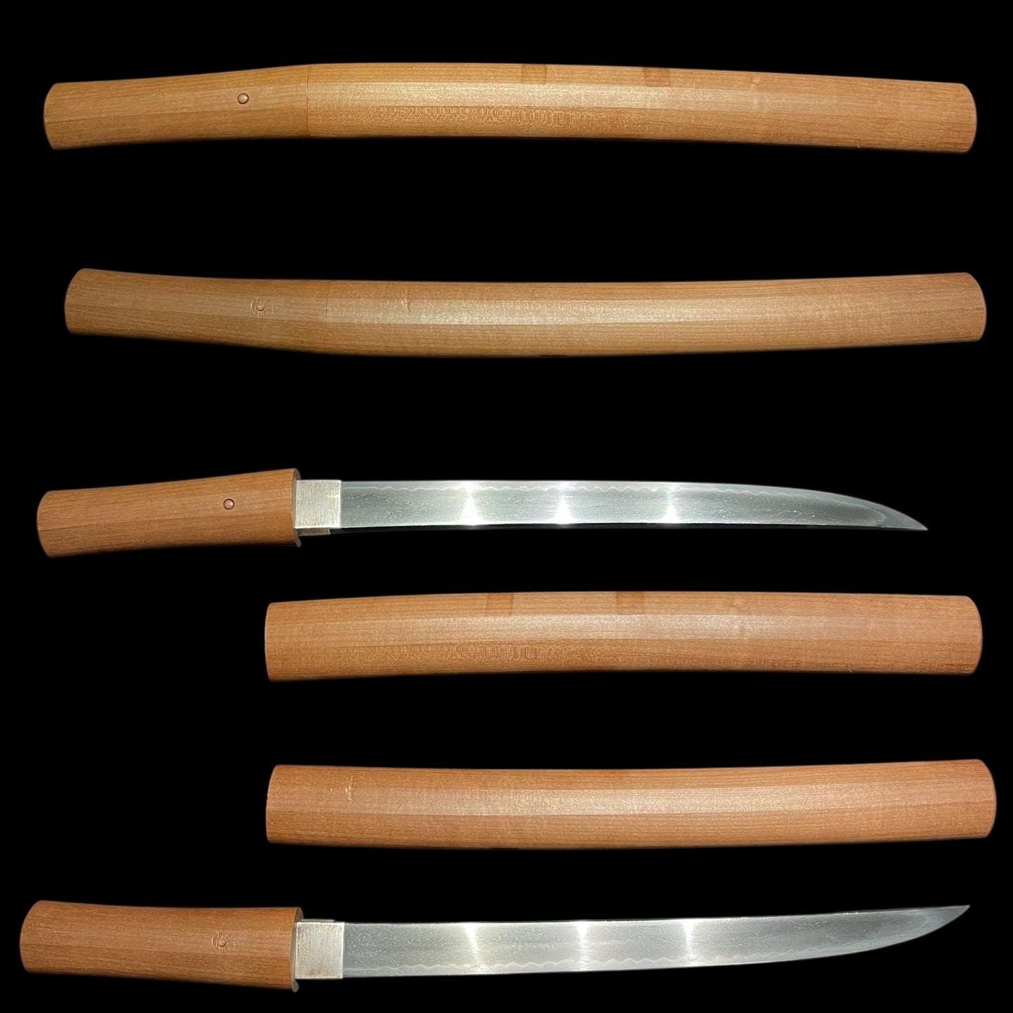 Gunomehamon 互目刃文 Tanto,Kanemune 兼宗 signed, Muromachi period