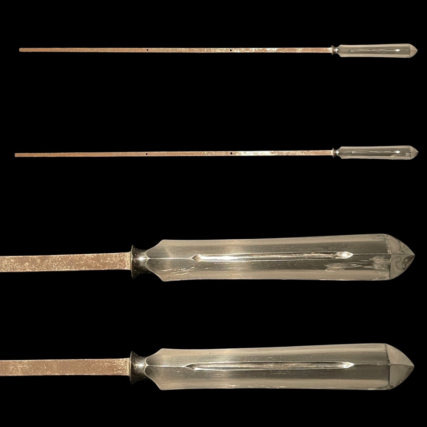 Ginnanho-Yari 銀杏穂槍, Tounshi Kanemitsu 騰雲子包光 signed, Late Edo period