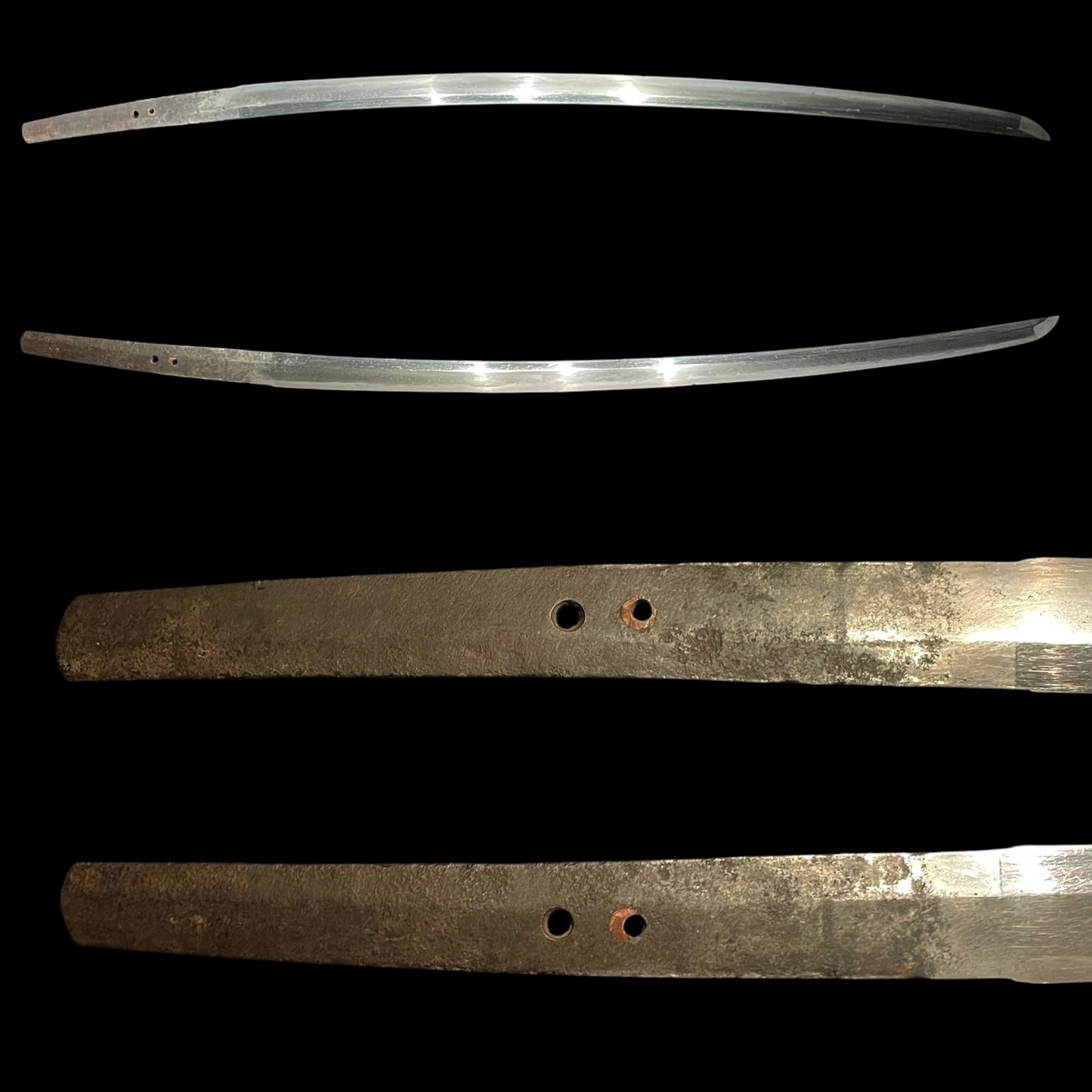 KATANA 打刀 with Shirasaya and Koshirae, Muromachi period mumei