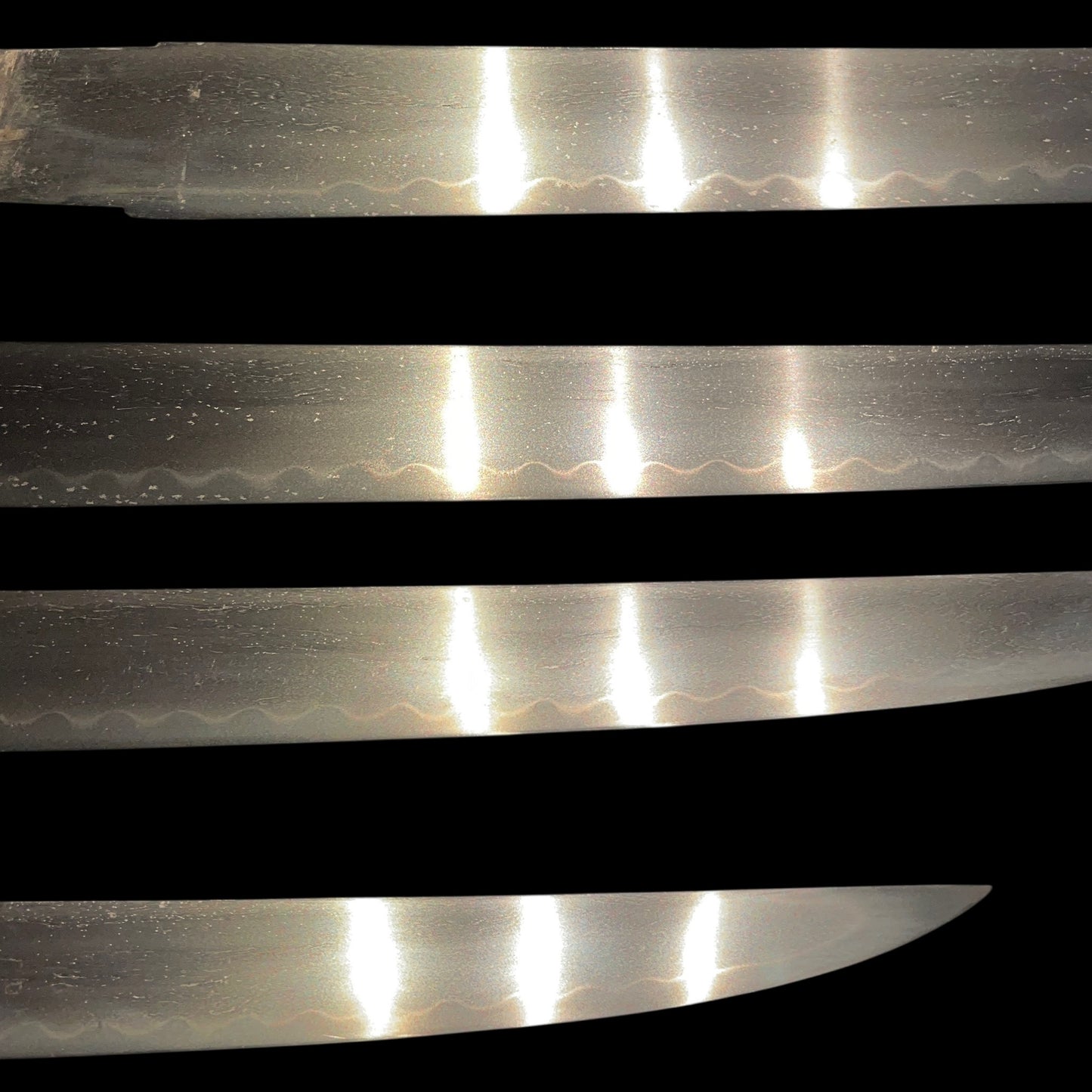 Gunomehamon 互目刃文 Tanto,Kanemune 兼宗 signed, Muromachi period