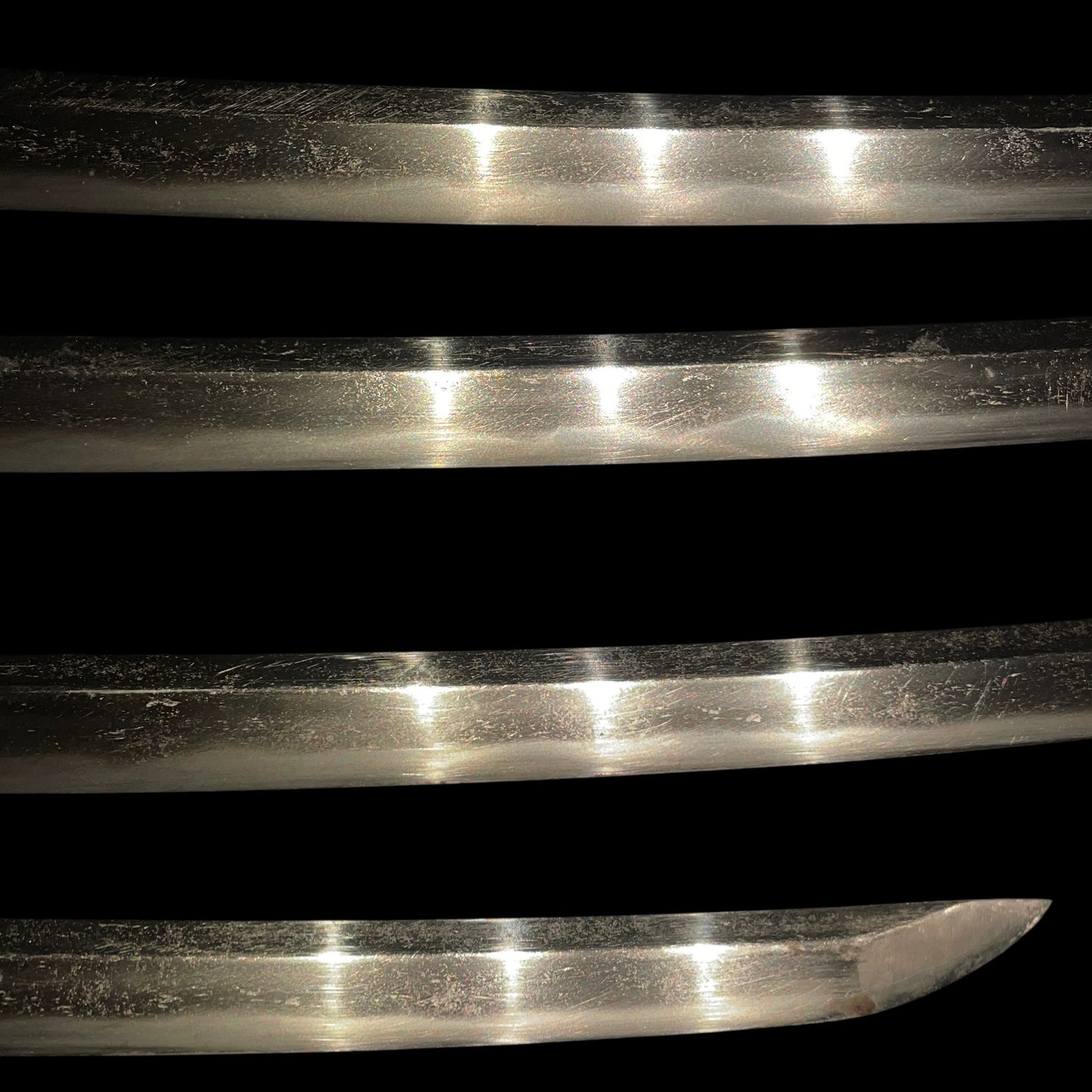 Midareba 乱刃 Wakizashi, Antique Japanese Samurai Sword Nihonto, Edo period