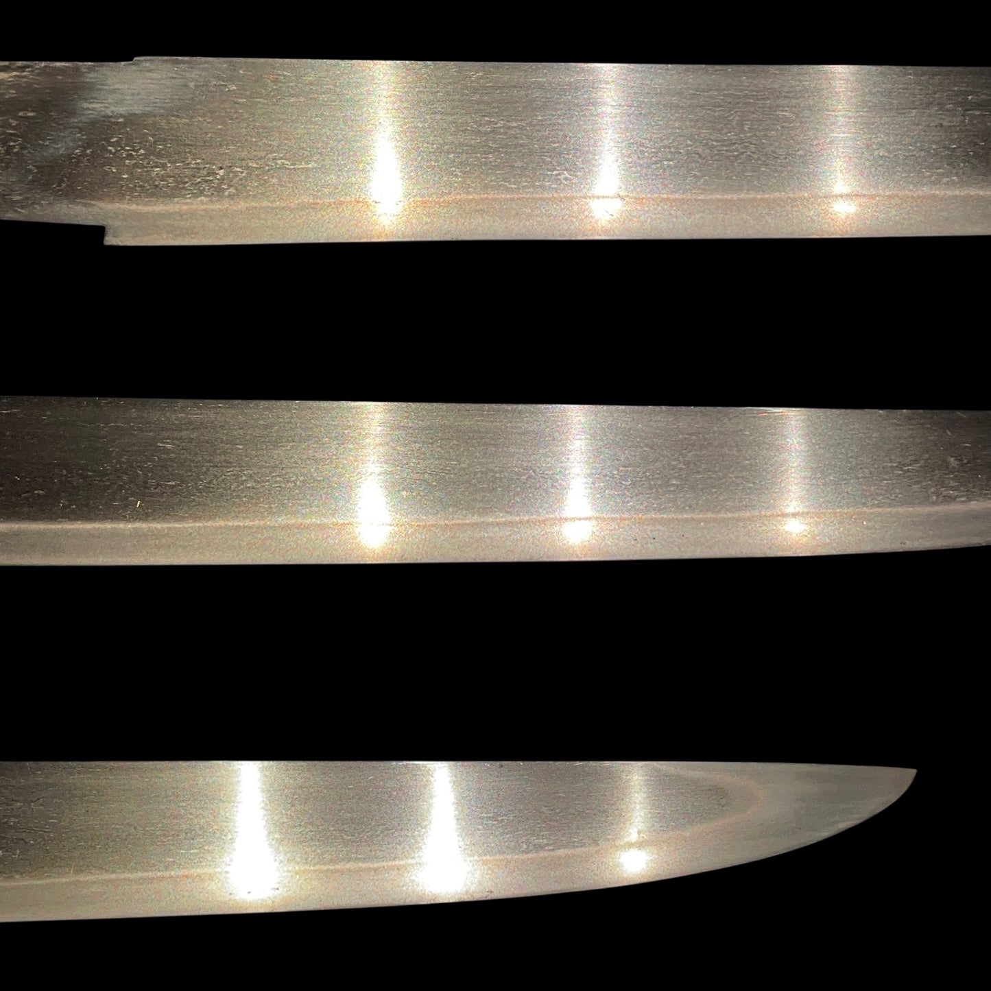 Red Tanto with Kozuka, Mouse Menuki, Masame-Hada 柾目肌 Edo period mumei