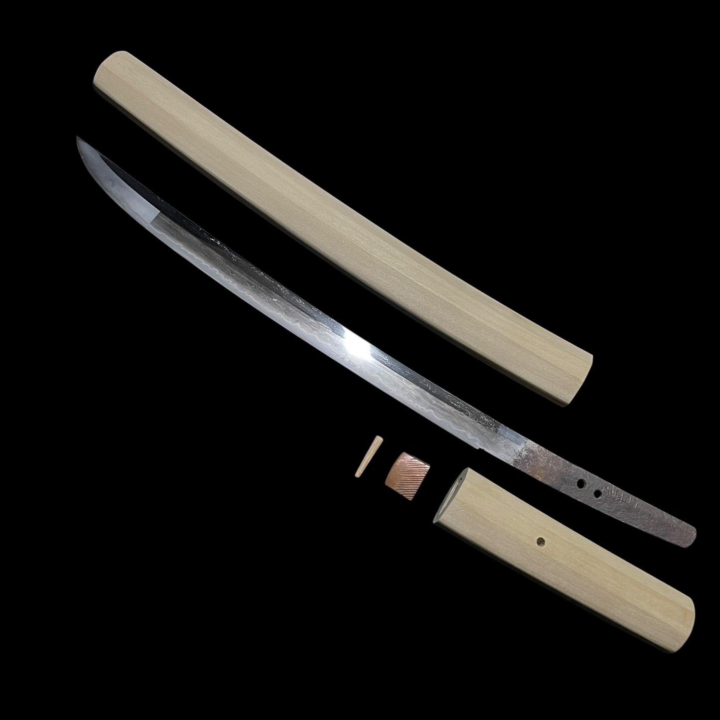 Ookissaki 大切先, Hiromasa 廣正 signed Wakizashi, Edo period