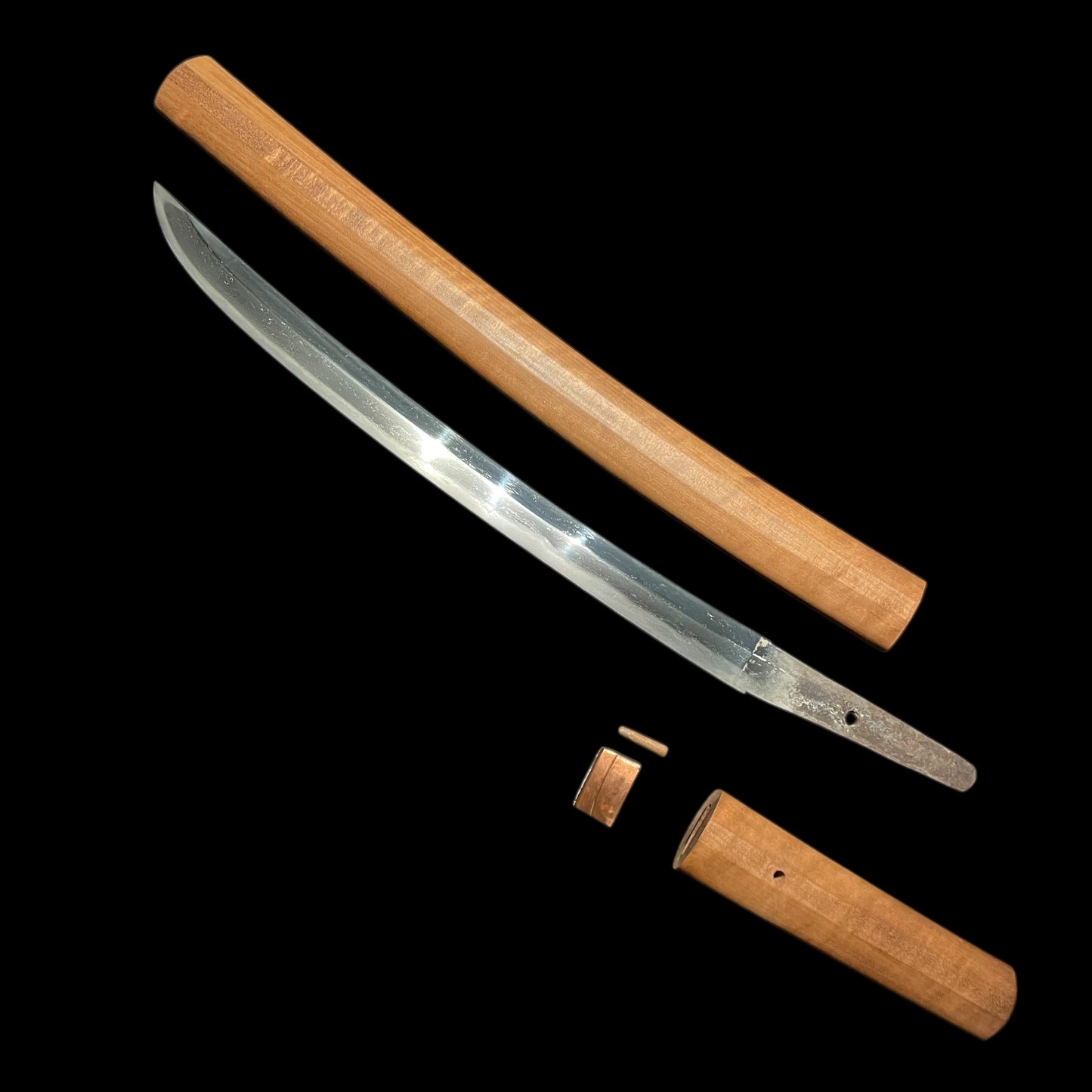 Shobuzukuri Wakizashi 菖蒲造脇差, Edo period mumei