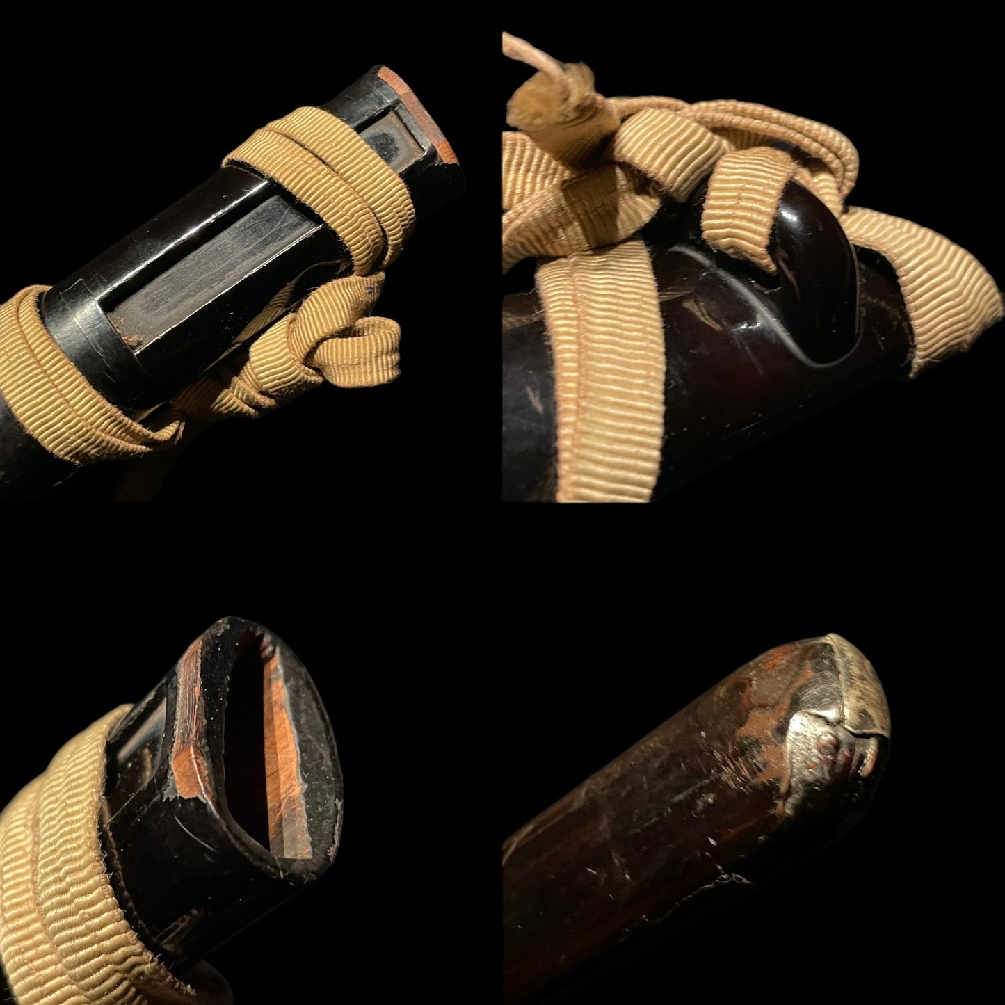 Oozori 大反 WAKIZASHI, Sue-Koto 末古刀, Matsuba 松葉 Fuchikashira, Muromachi period