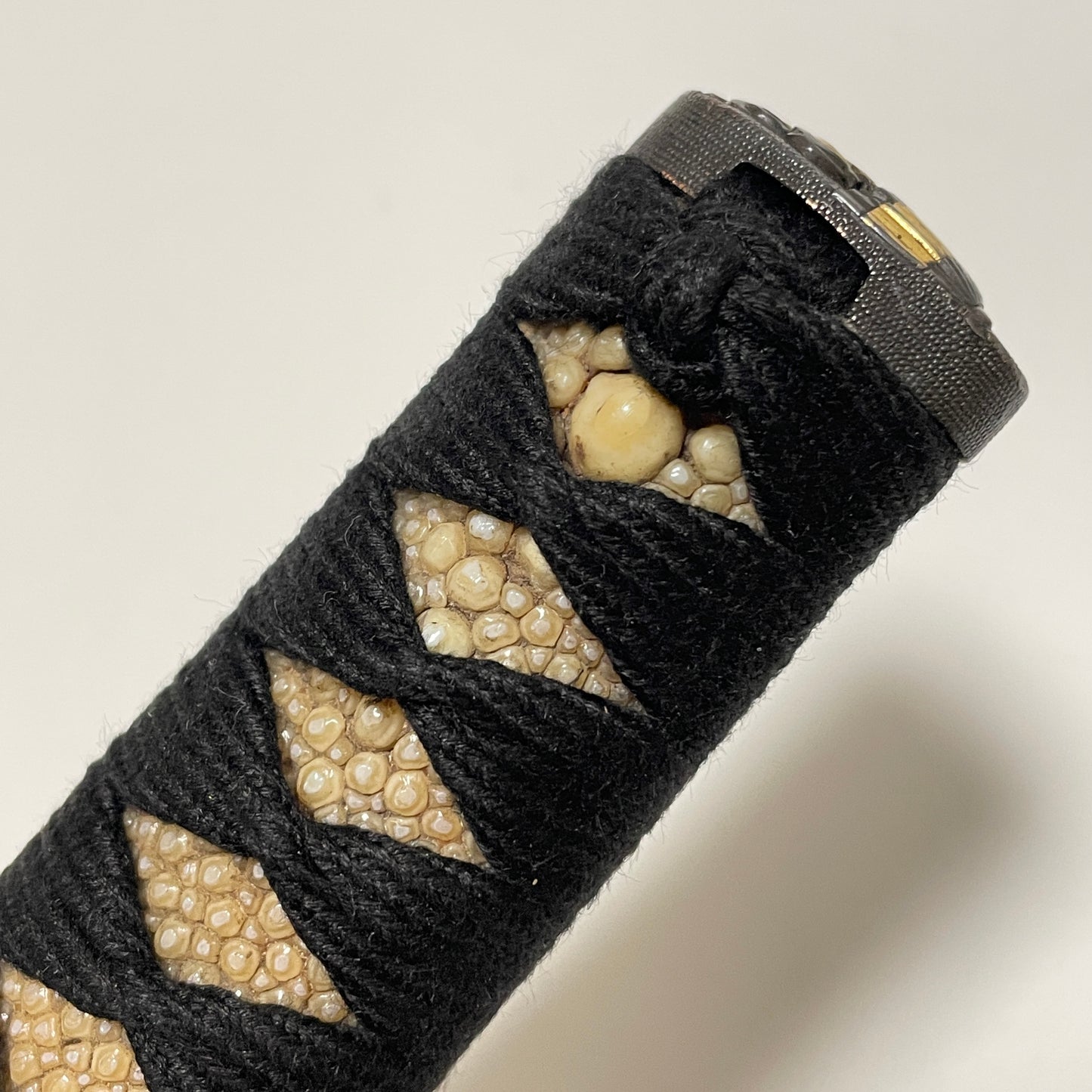 Sumiyoshi Fuchikashira 住吉縁頭 KATANA, Edo period mumei