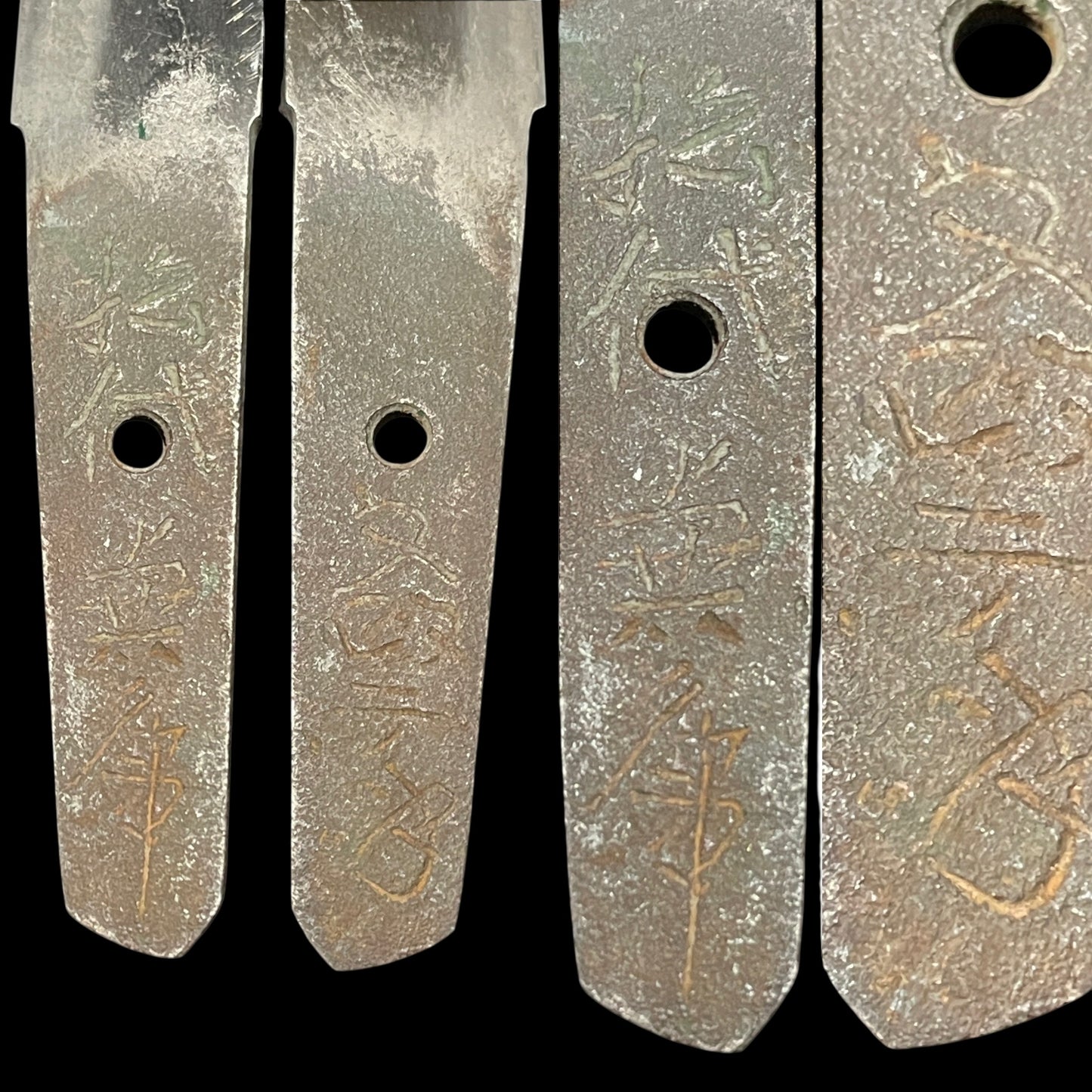 Aikuchi Tanto Kaiken, Matsushiro Kanetora 1819 松代兼乕 文政二年 signed, Late Edo