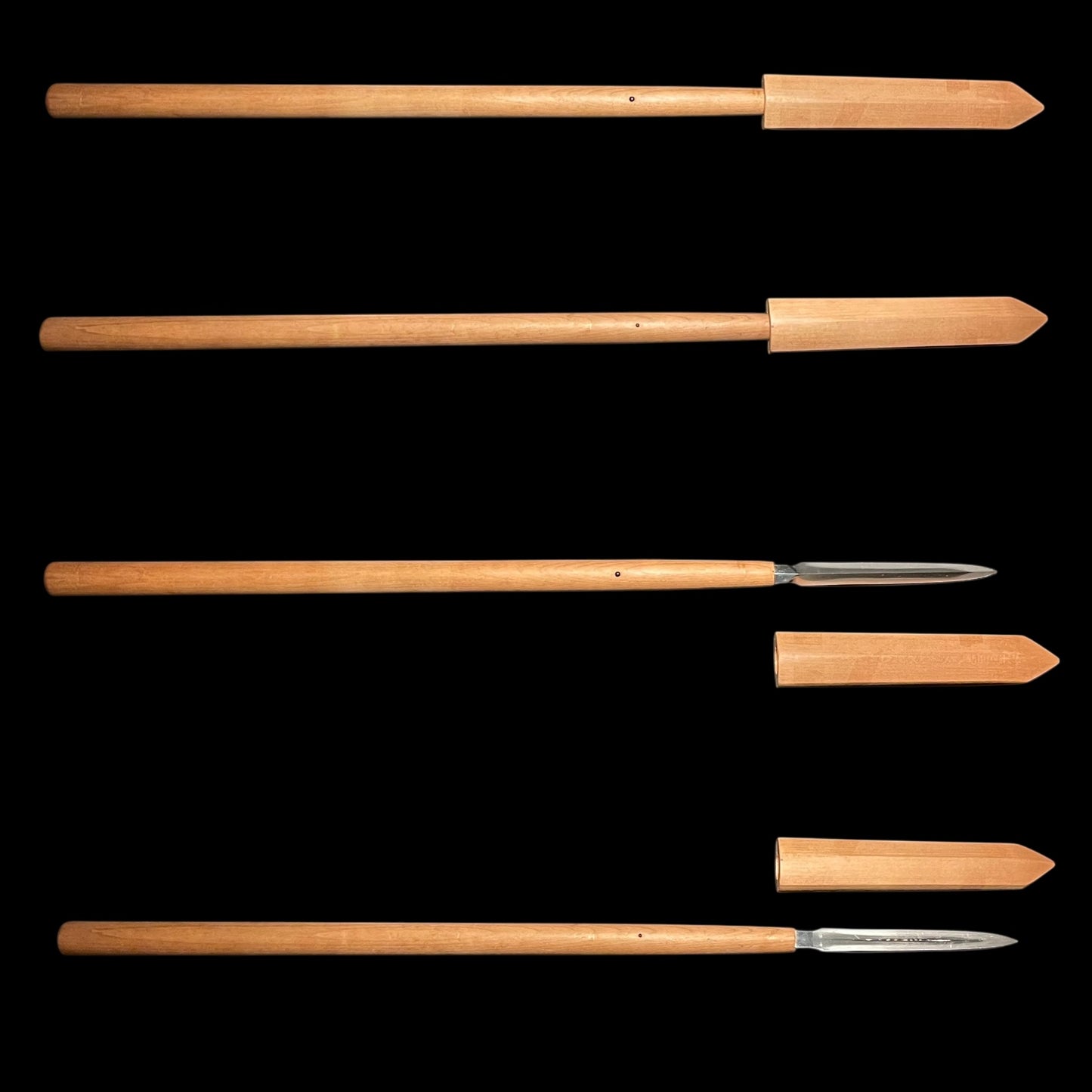 Hirasankaku Yari 平三角槍 in Shirasaya, Bishu 尾州 signed, Edo period