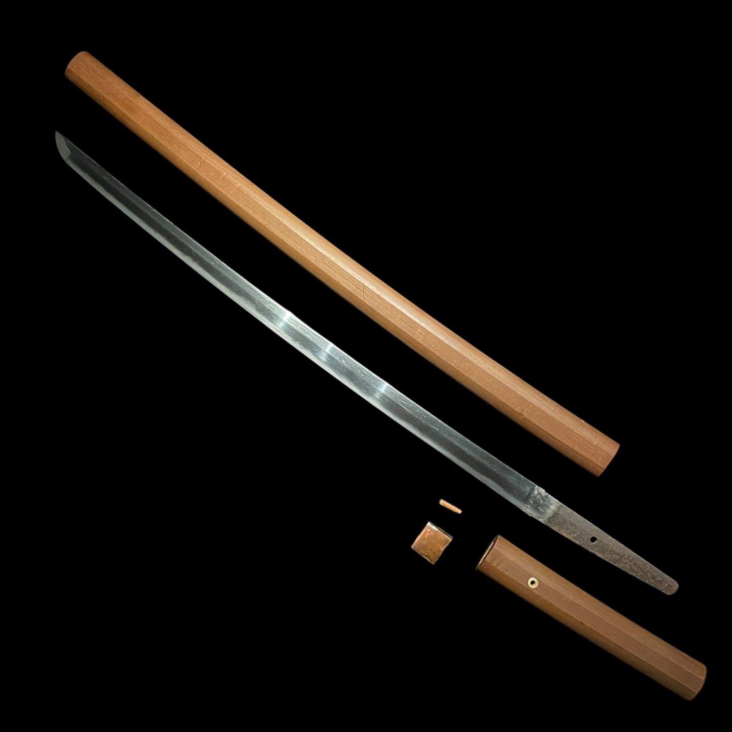 Yamashiroju Fujiwara Kunimitsu 山城住藤原國光 signed KATANA, Kanbun Shinto 寛文新刀
