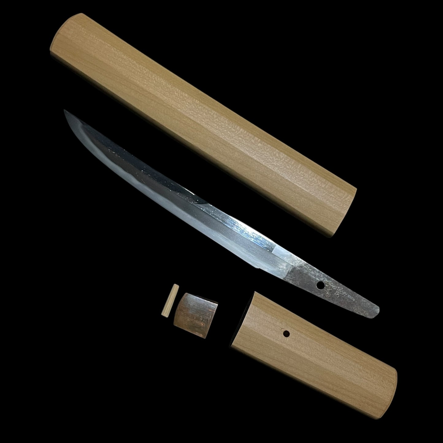 Norihira 則平 signed, Unokubi 鵜首 KAIKEN 懐剣, Pocket TANTO,Edo period